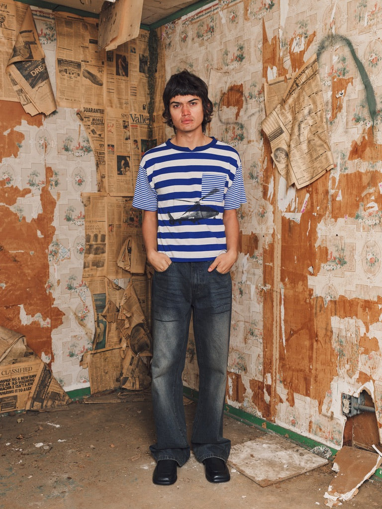 PAVELOW, striped tee