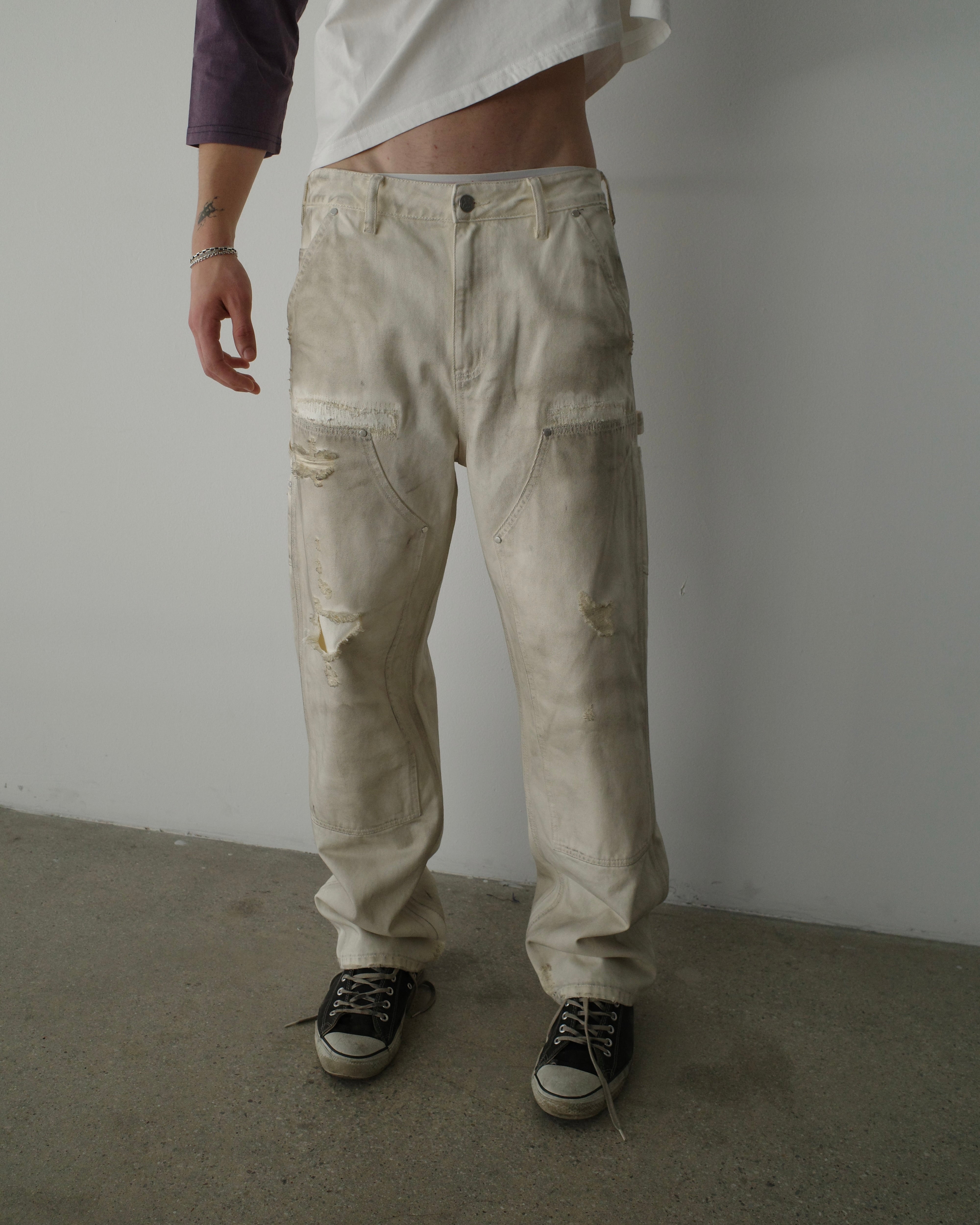 HENCH, double knees (cream)