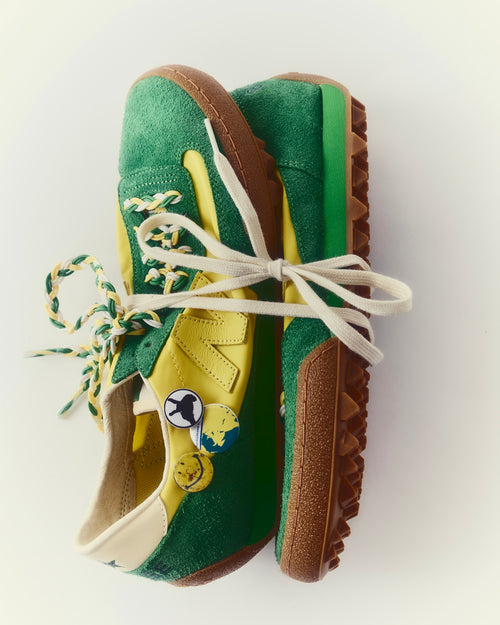 NEW BALANCE Gator Run "Hacky" (green / yellow)