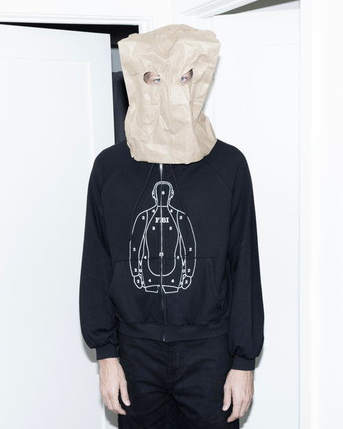 PRACTICE, thermal lined hoodie (jet black)