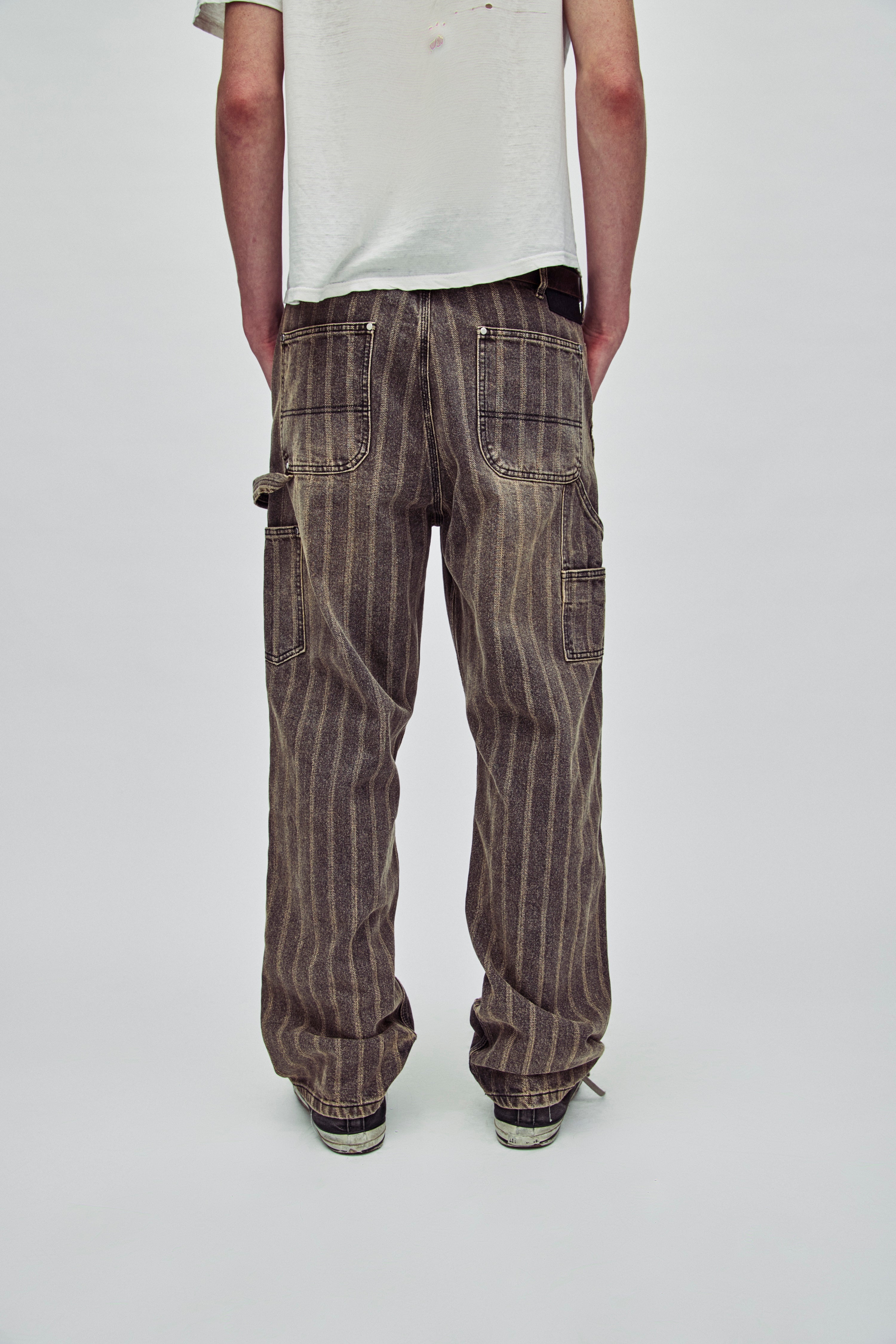 HENCH, striped double knees