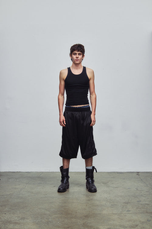 BAND1, oversized gym shorts