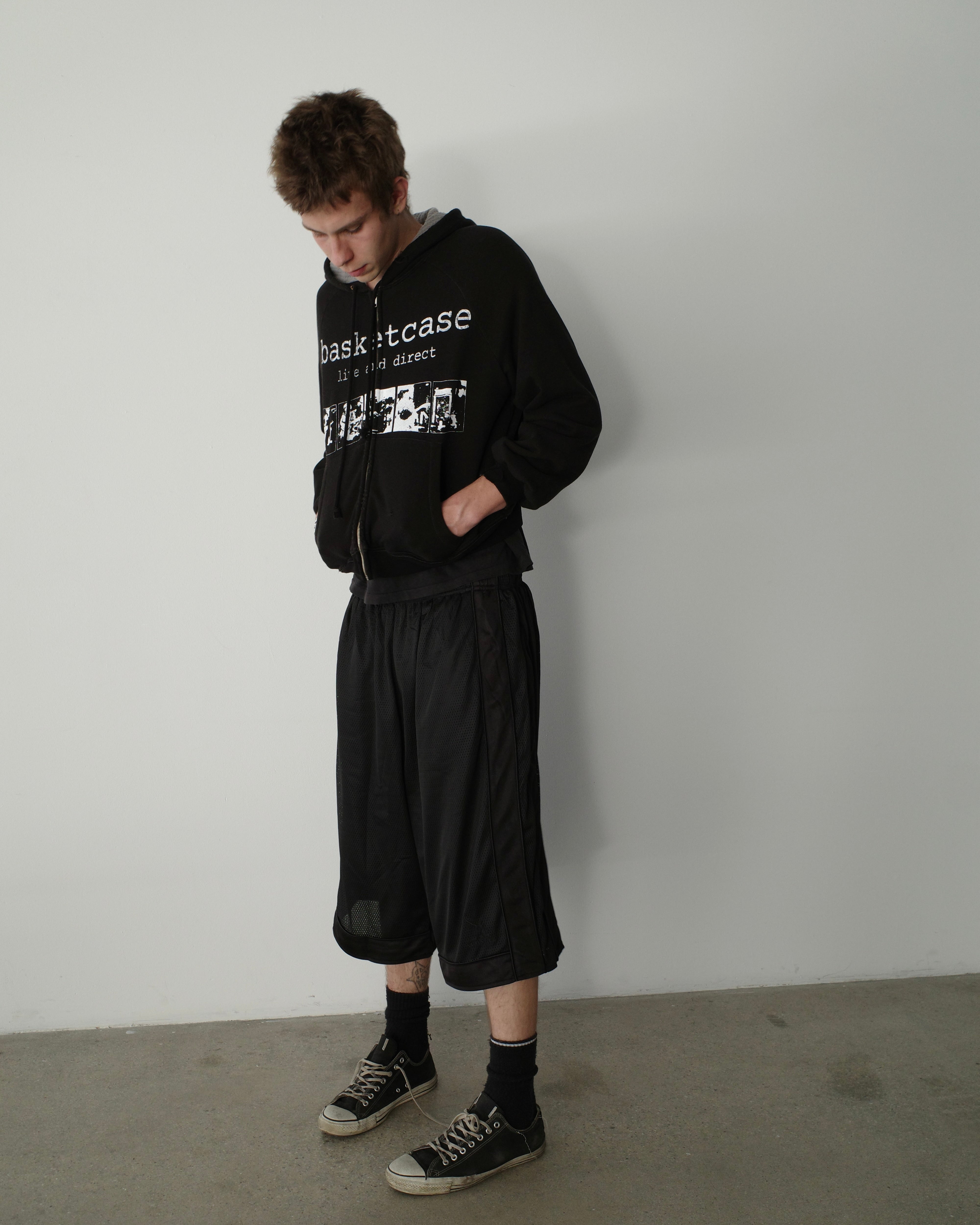 BAND1, oversized gym shorts