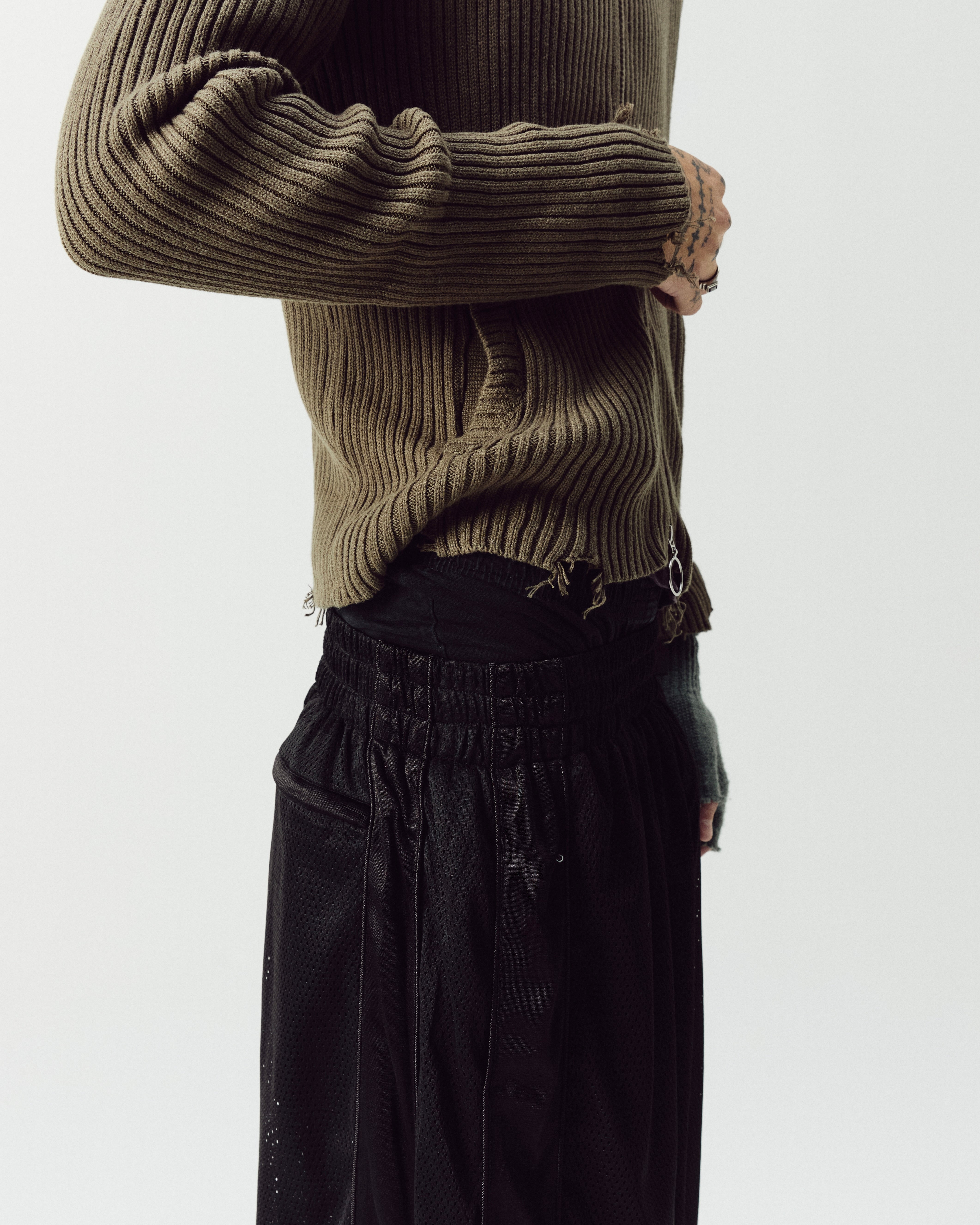 HENCH, knit zip (olive)