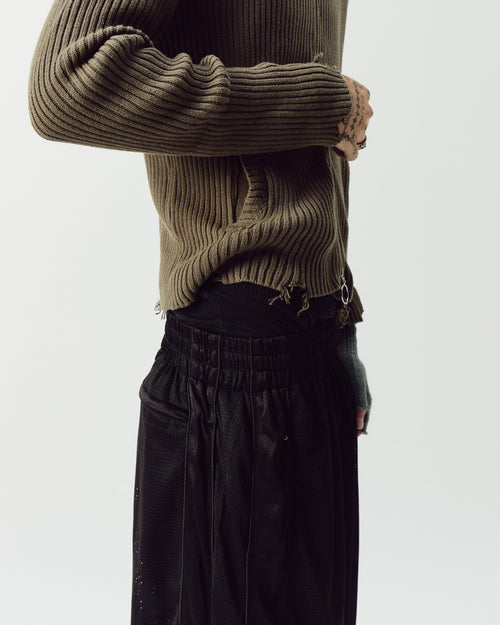 HENCH, knit zip (olive)