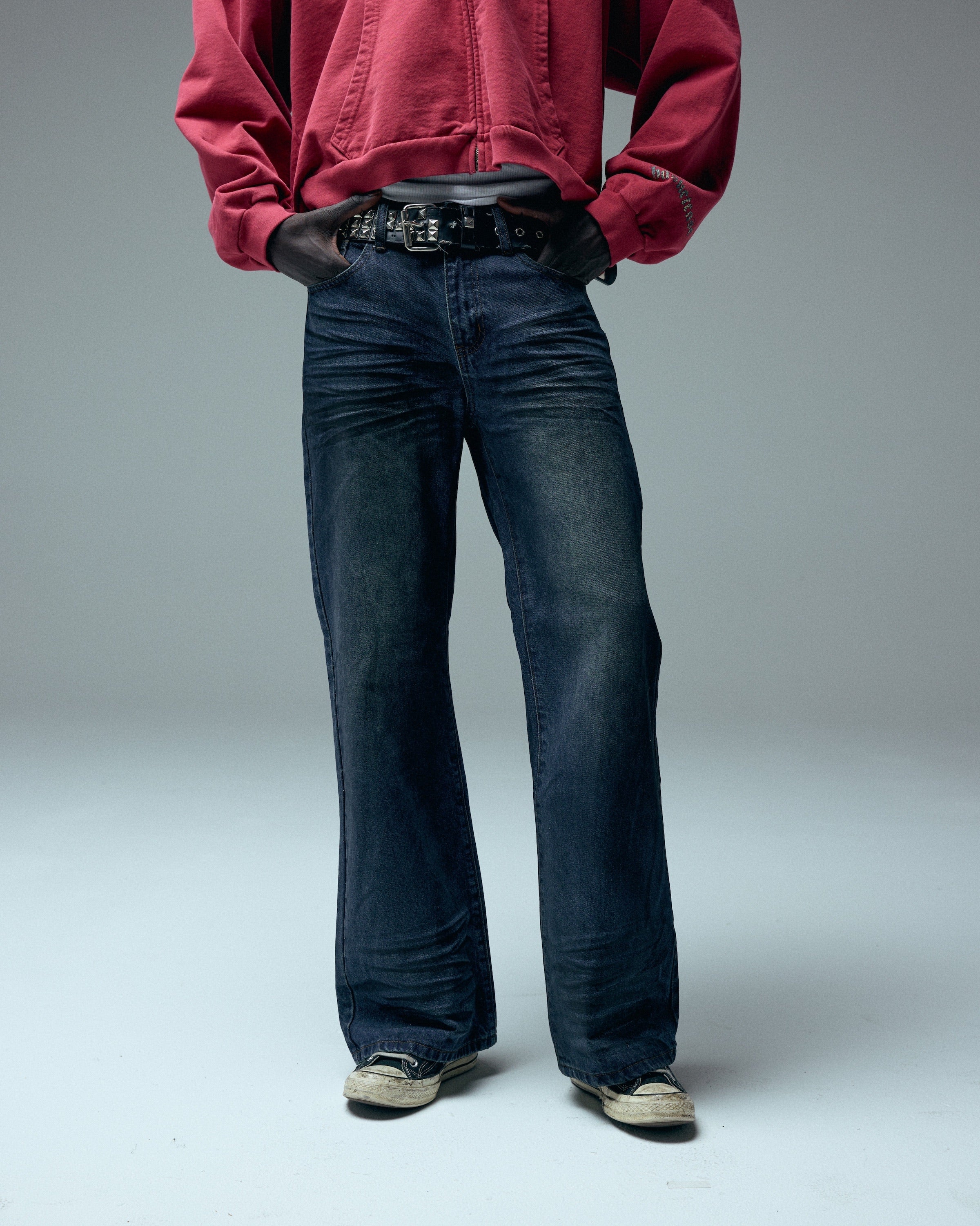 LAX, flair denim (garage wash)