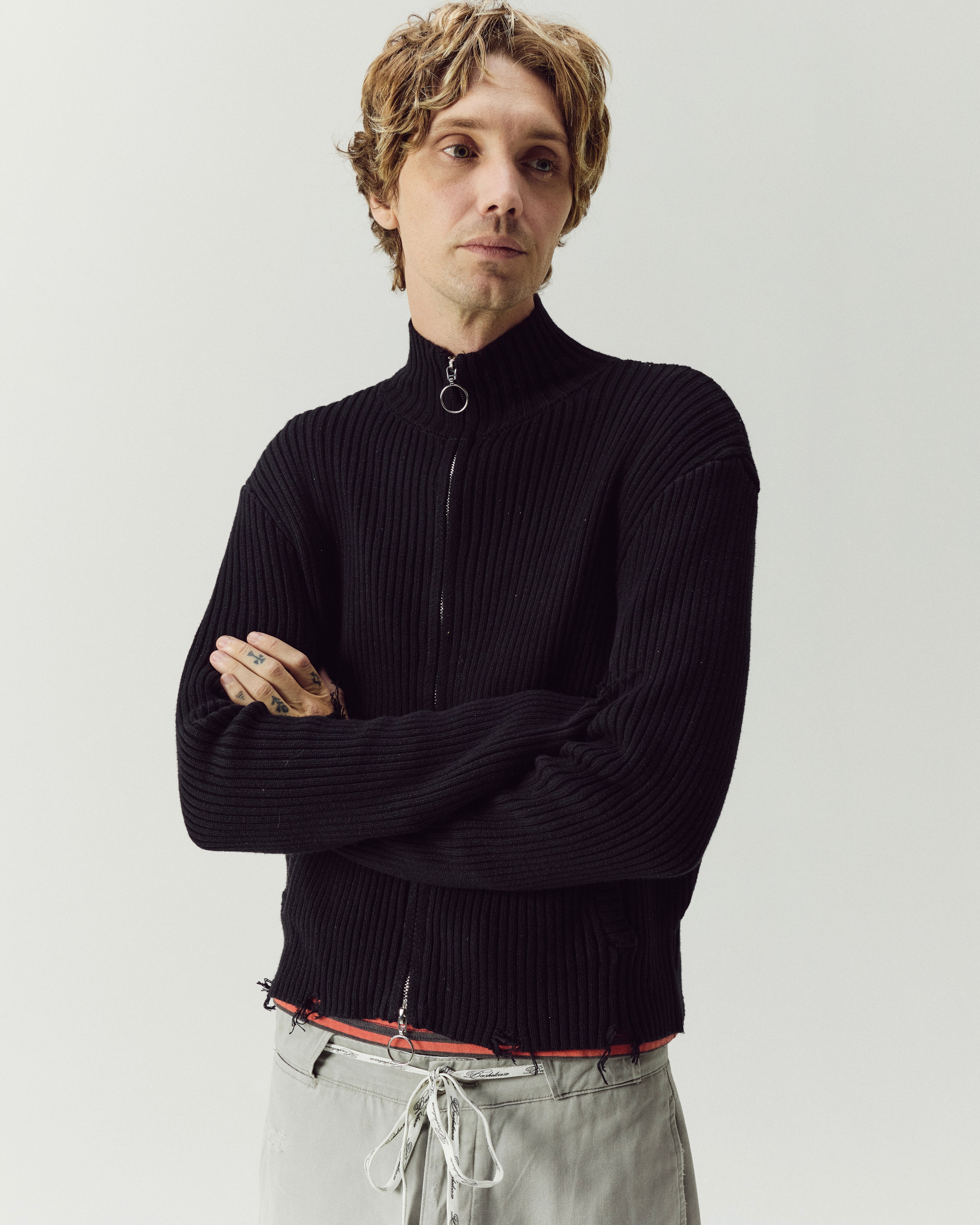 HENCH, knit zip