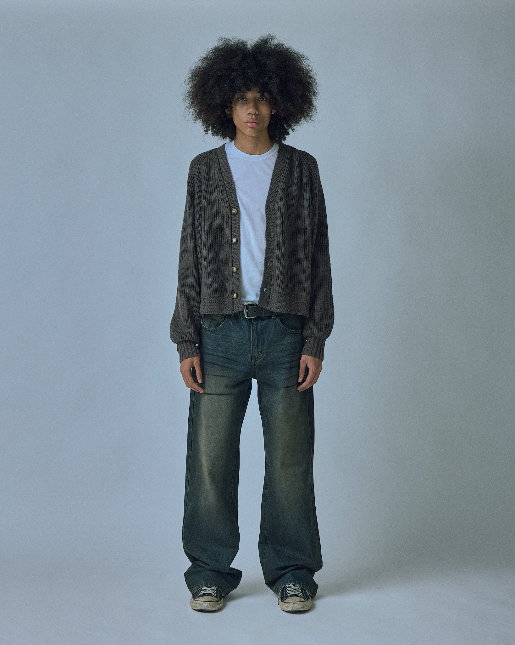 LAX, straight leg denim (junkyard)