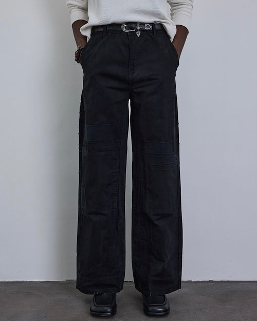 DAGGER, repaired work pants (crust)