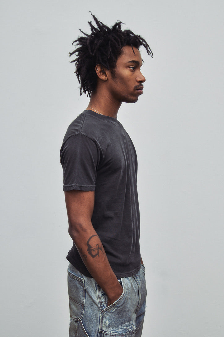 HENCH, lightweight t-shirt two-pack (bone/vintage black)