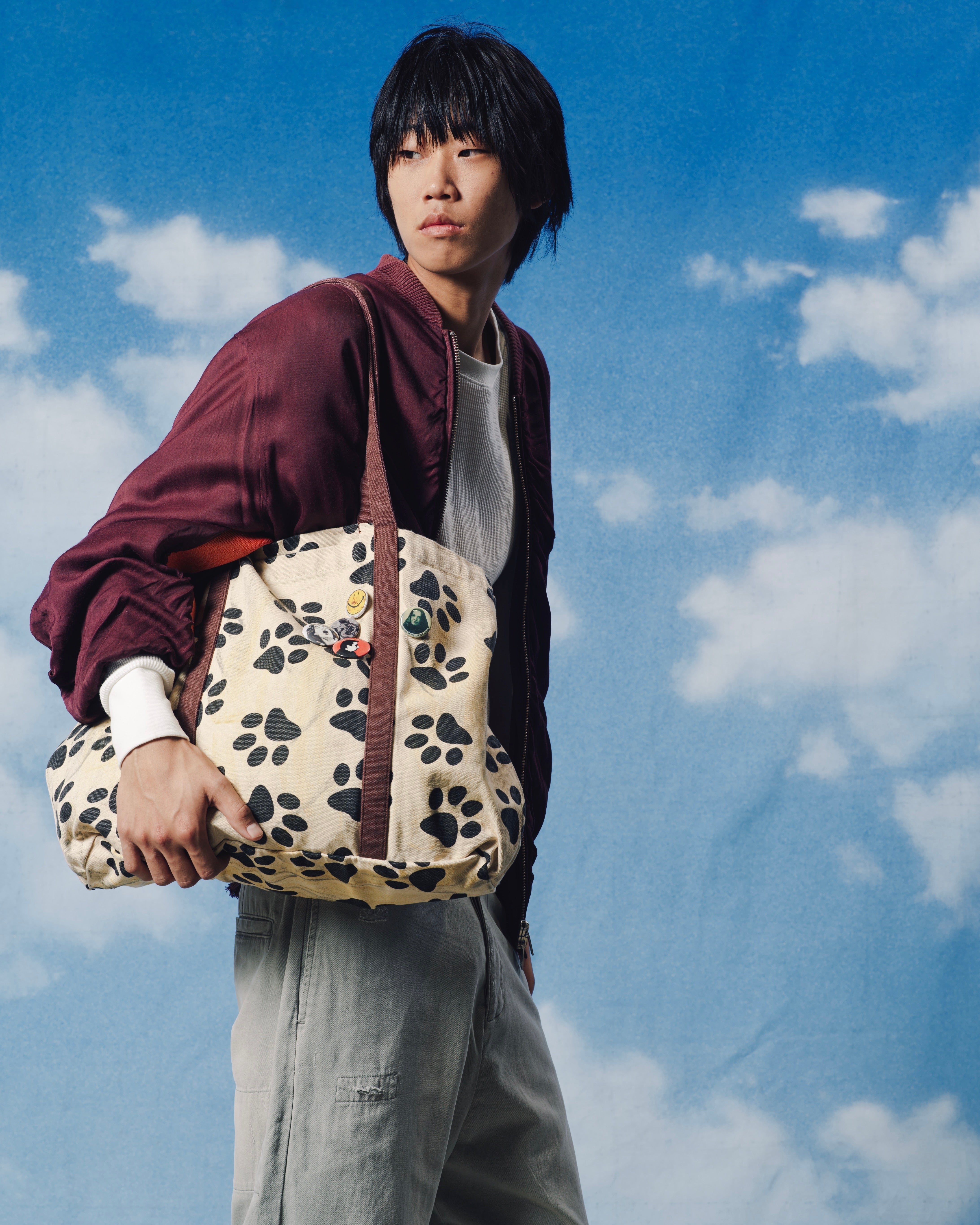 PAWS, tote bag