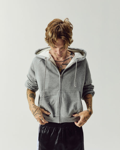 HENCH, thermal lined hoodie (grey)