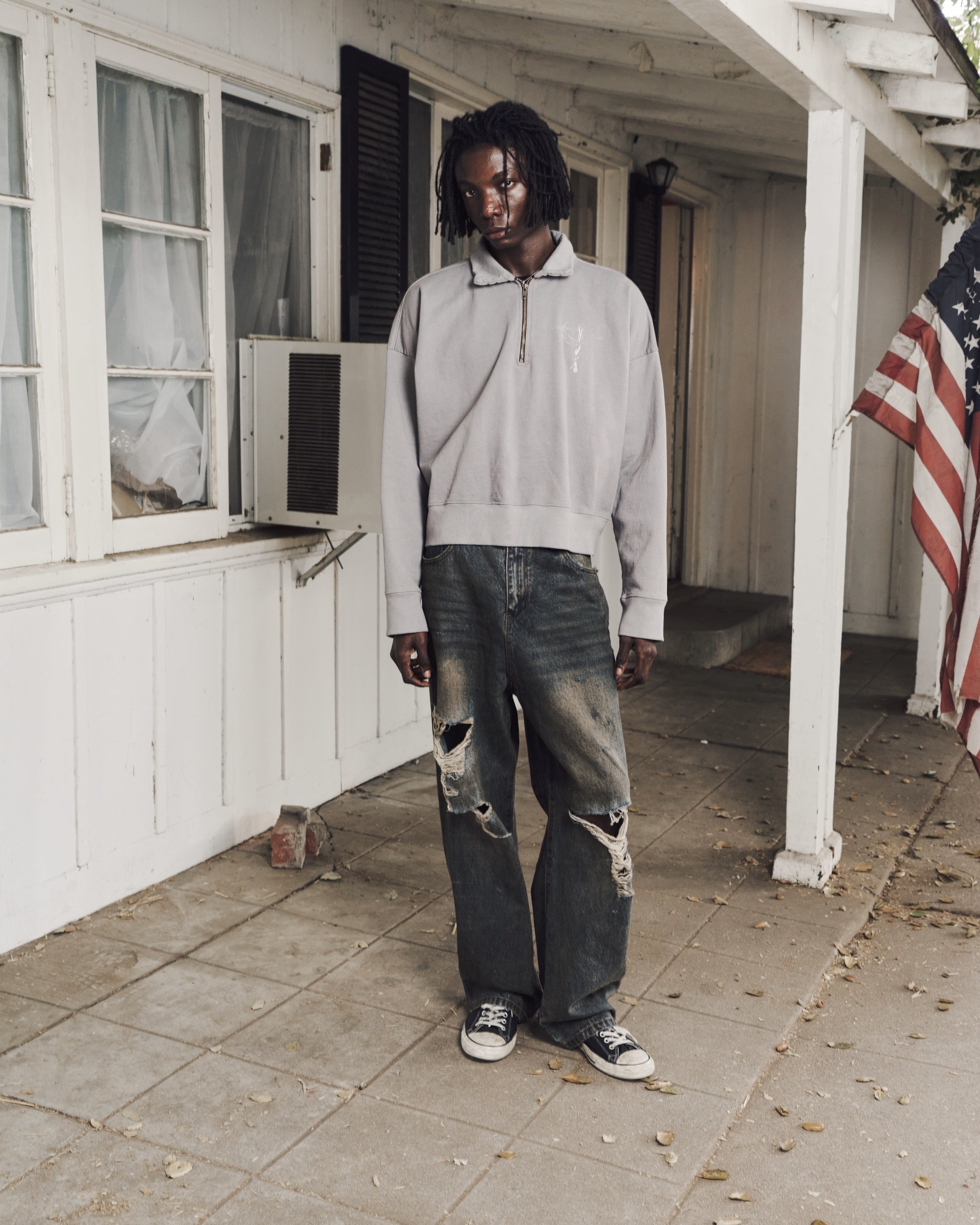 ROADRASH, quarter zip