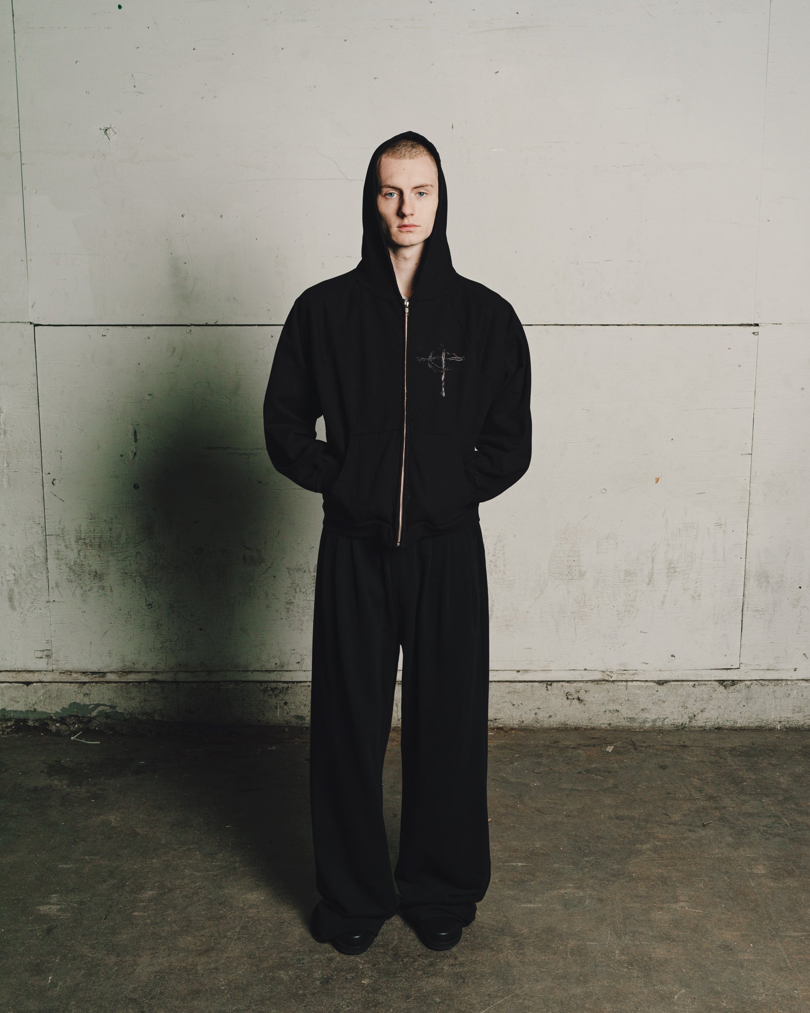 ROADRASH, zipup (jet black) thebasketcase.store