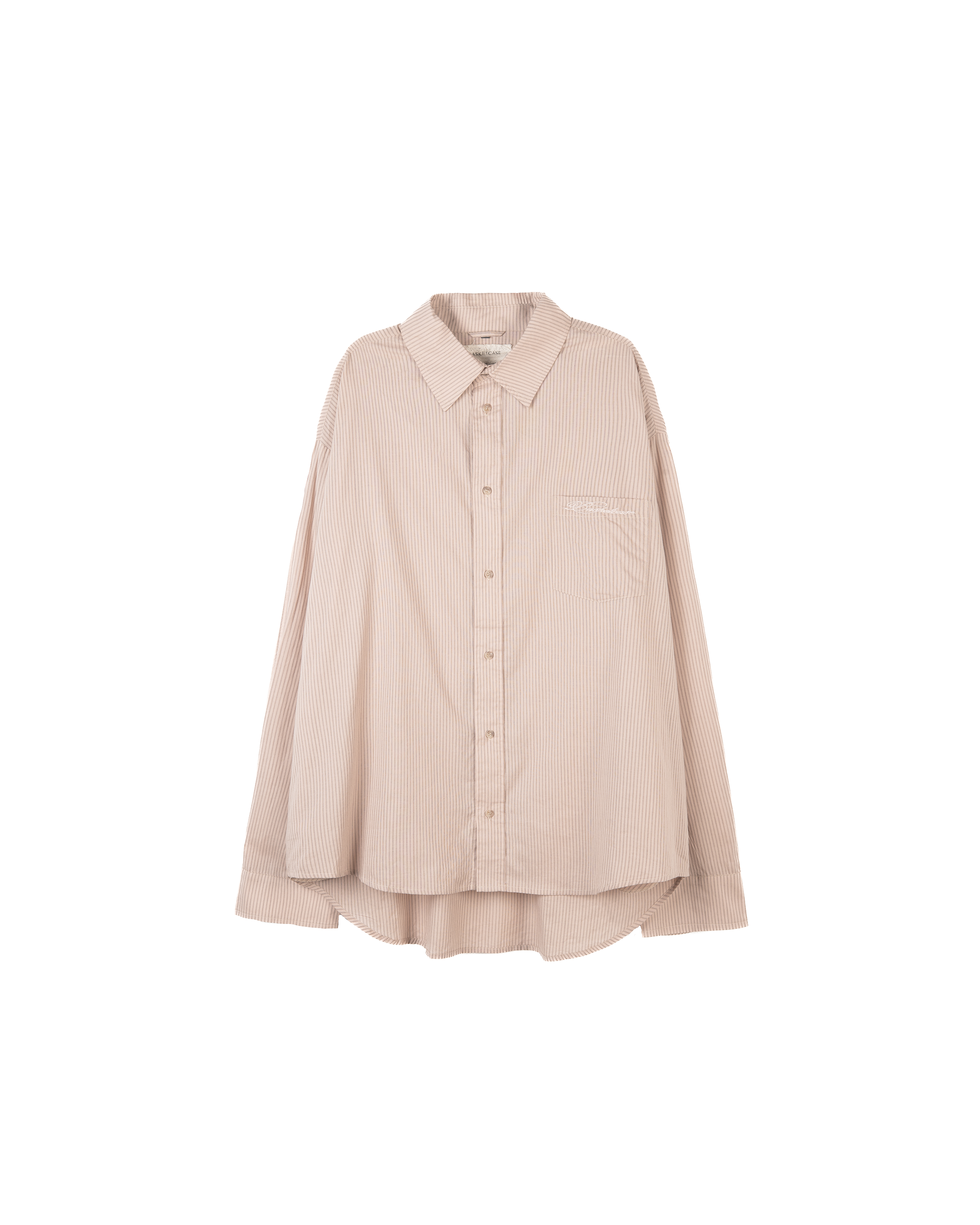 ALLEYWAY, brown button-up