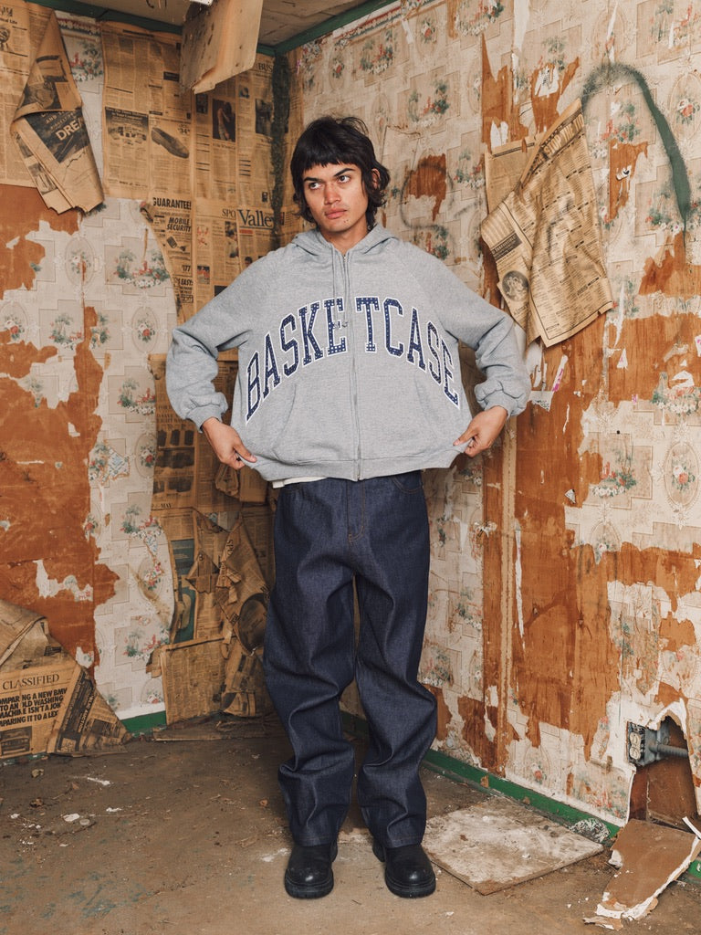 ATHLETICS, studded zip