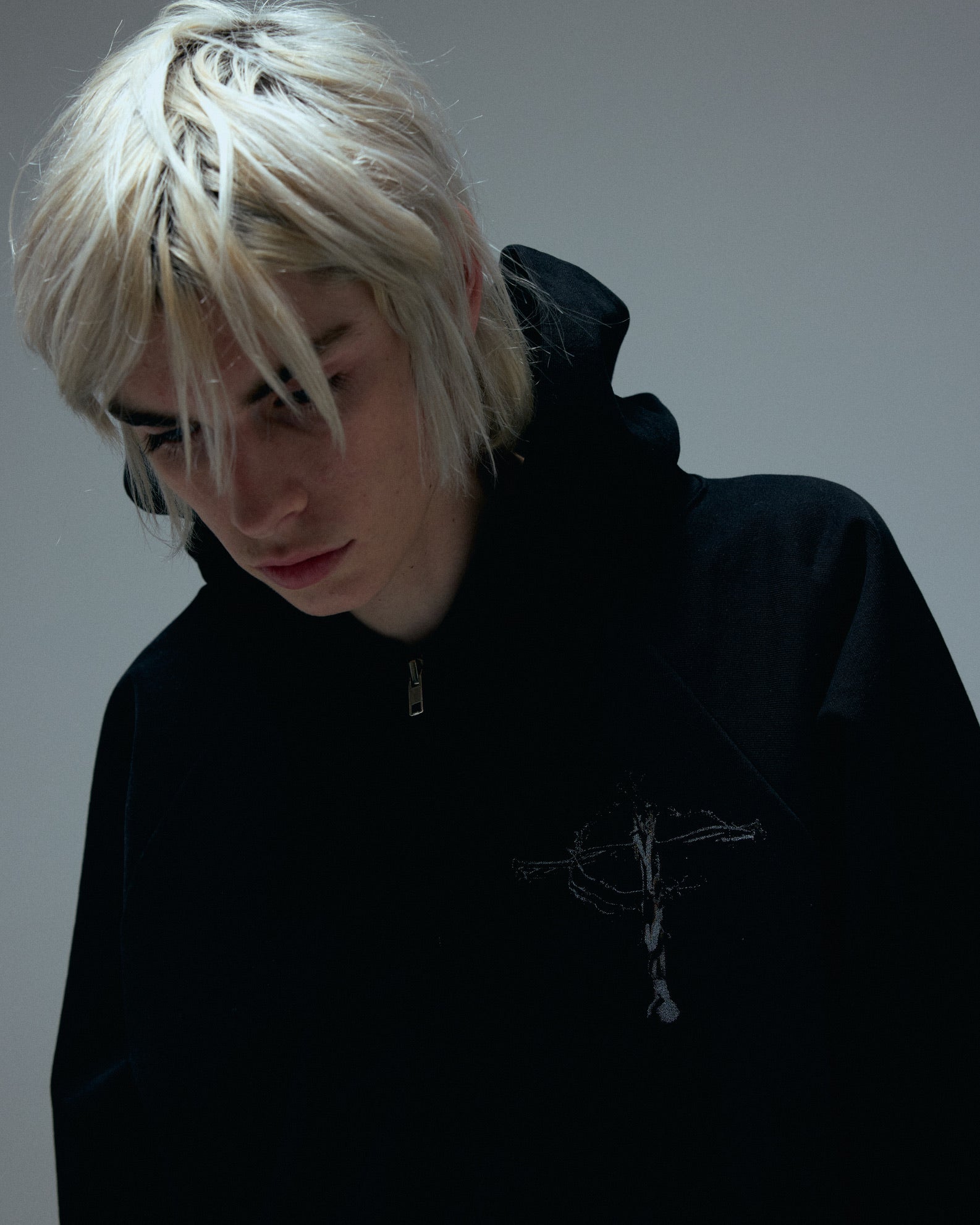 ROADRASH, zip-up (jet black)