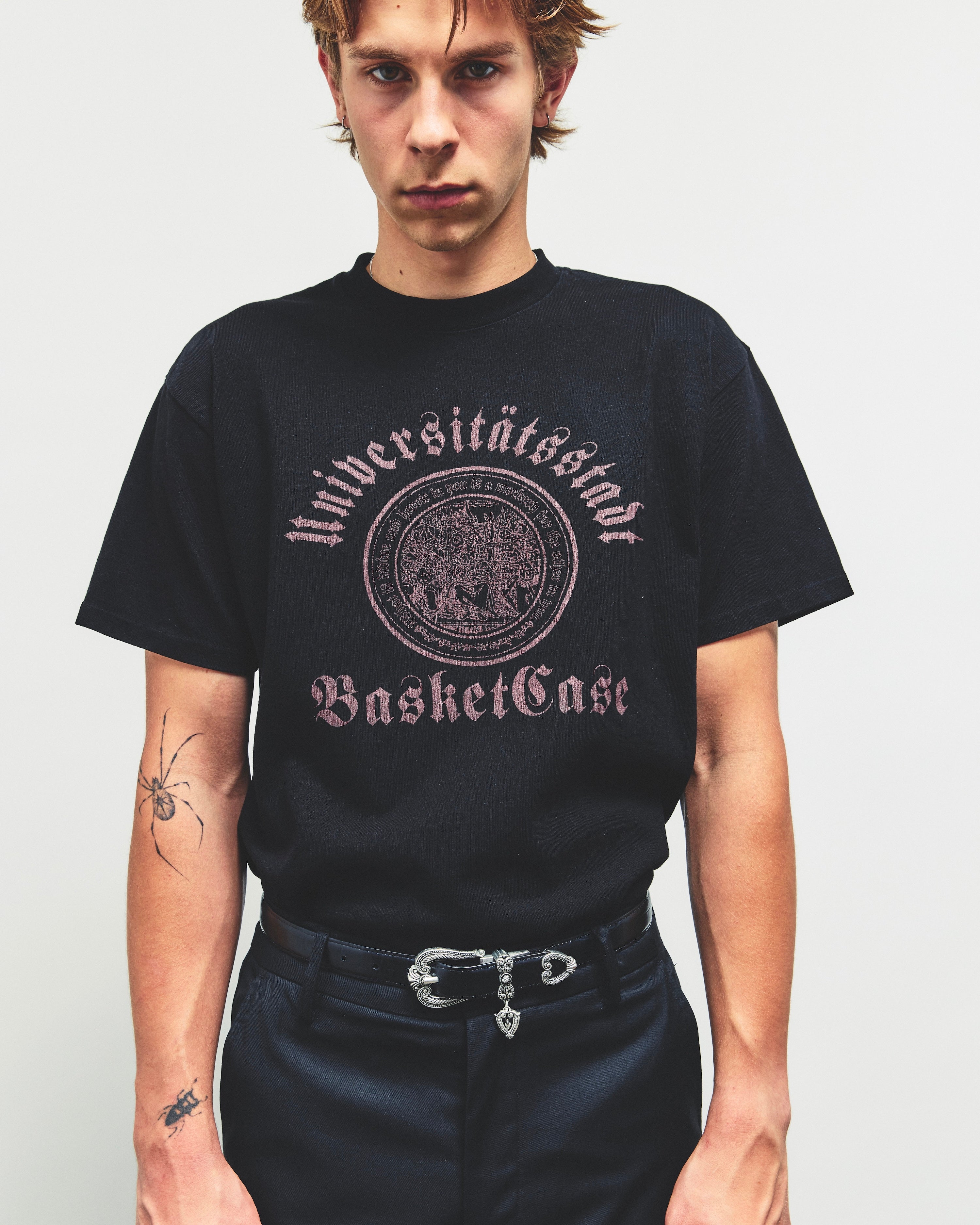 LIBER NOVUS, a heavyweight t-shirt (jet black)