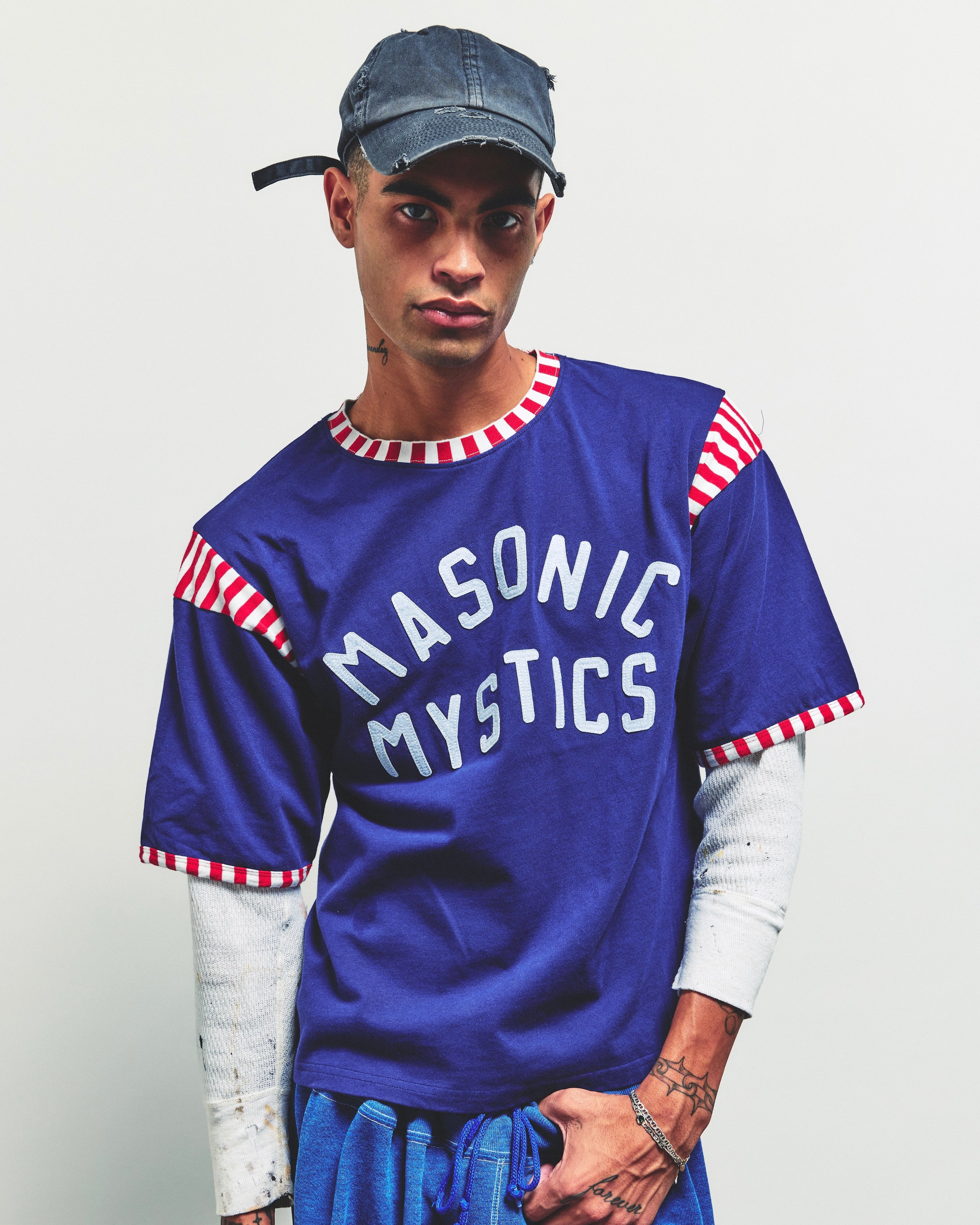 MASONIC MYSTICS, tee (blue)
