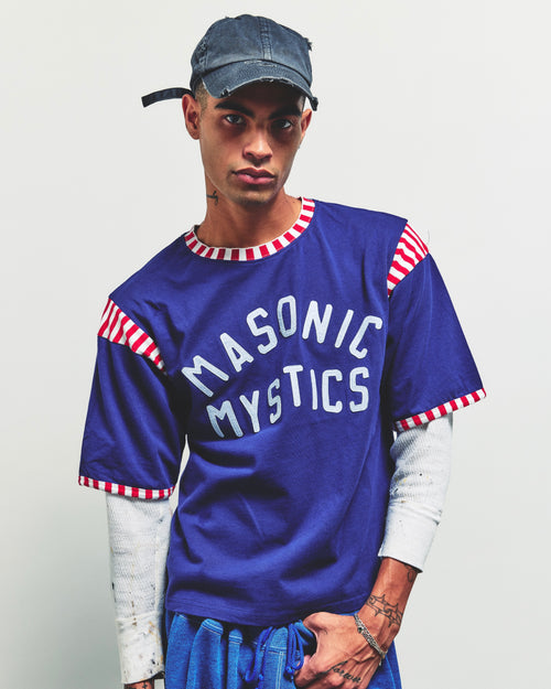 MASONIC MYSTICS, tee (blue)