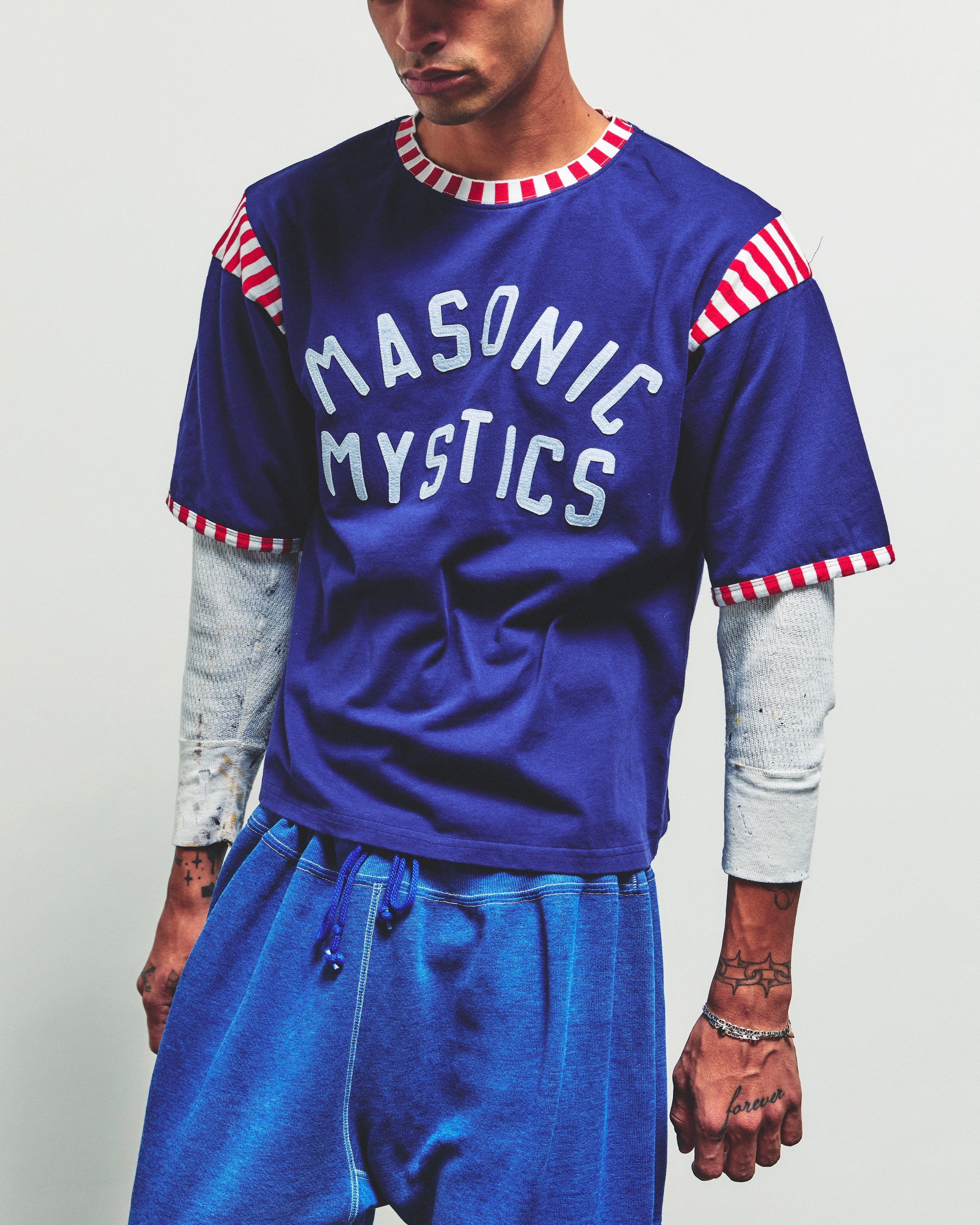MASONIC MYSTICS, tee (blue)
