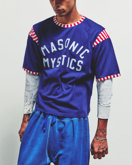 MASONIC MYSTICS, tee (blue)