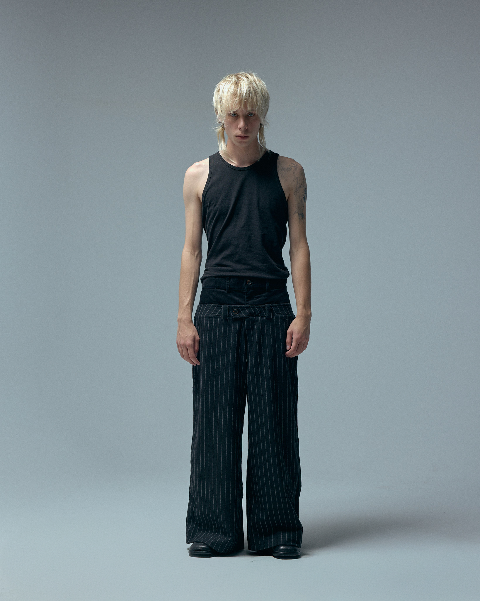 DOUBLE WAISTED, trousers