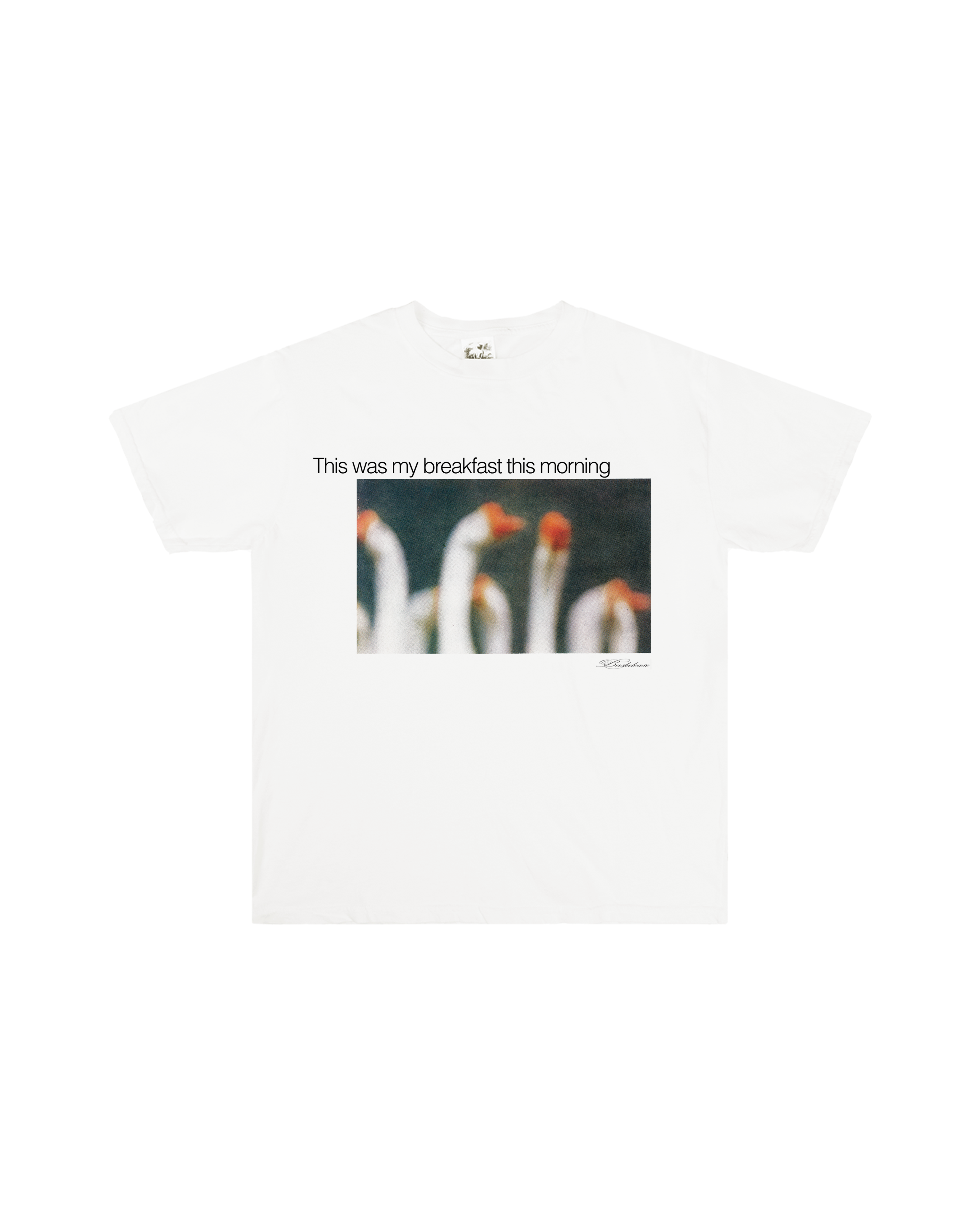 BREAKFAST, lightweight t-shirt