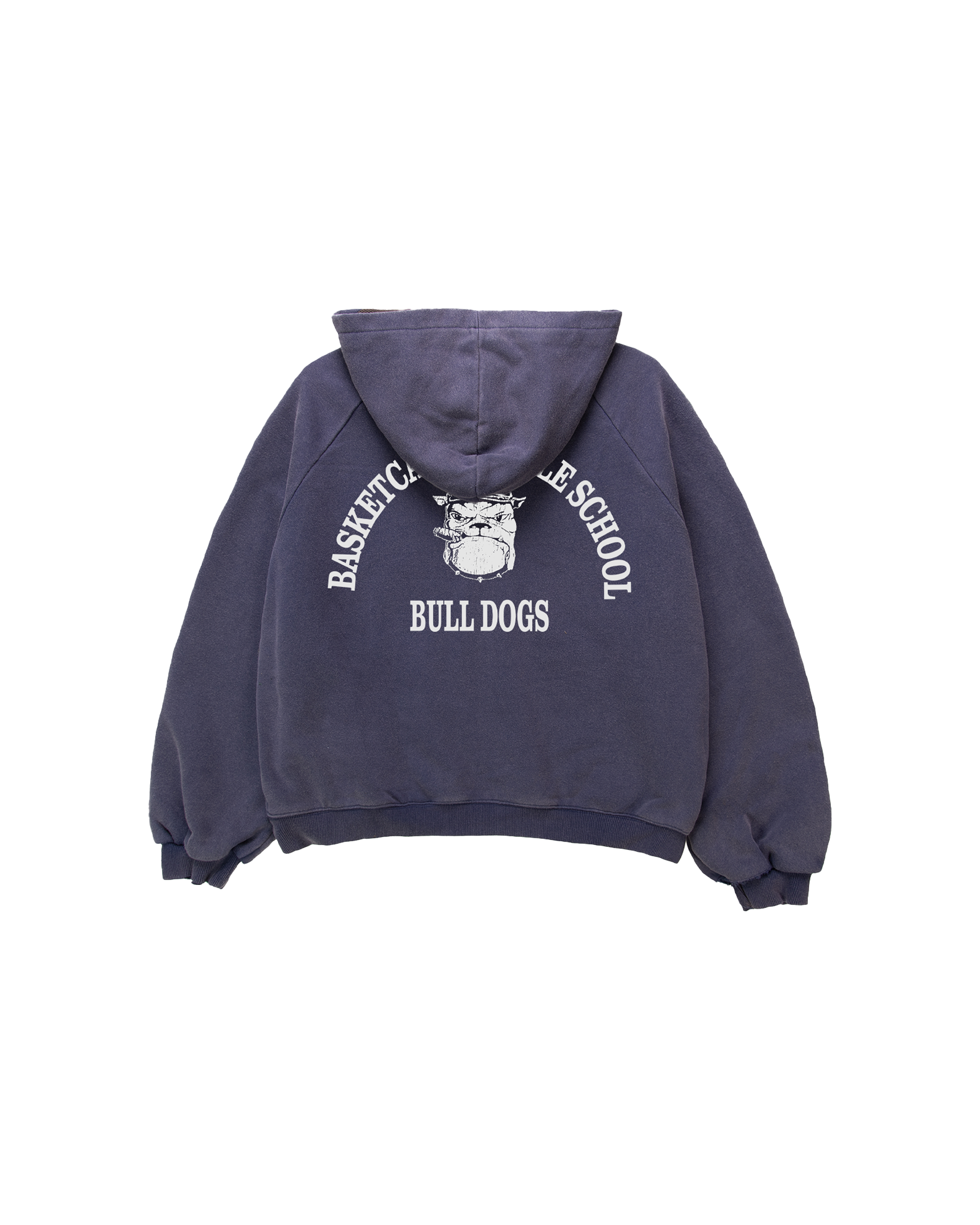 BULLDOG, thermal lined hoodie (navy)