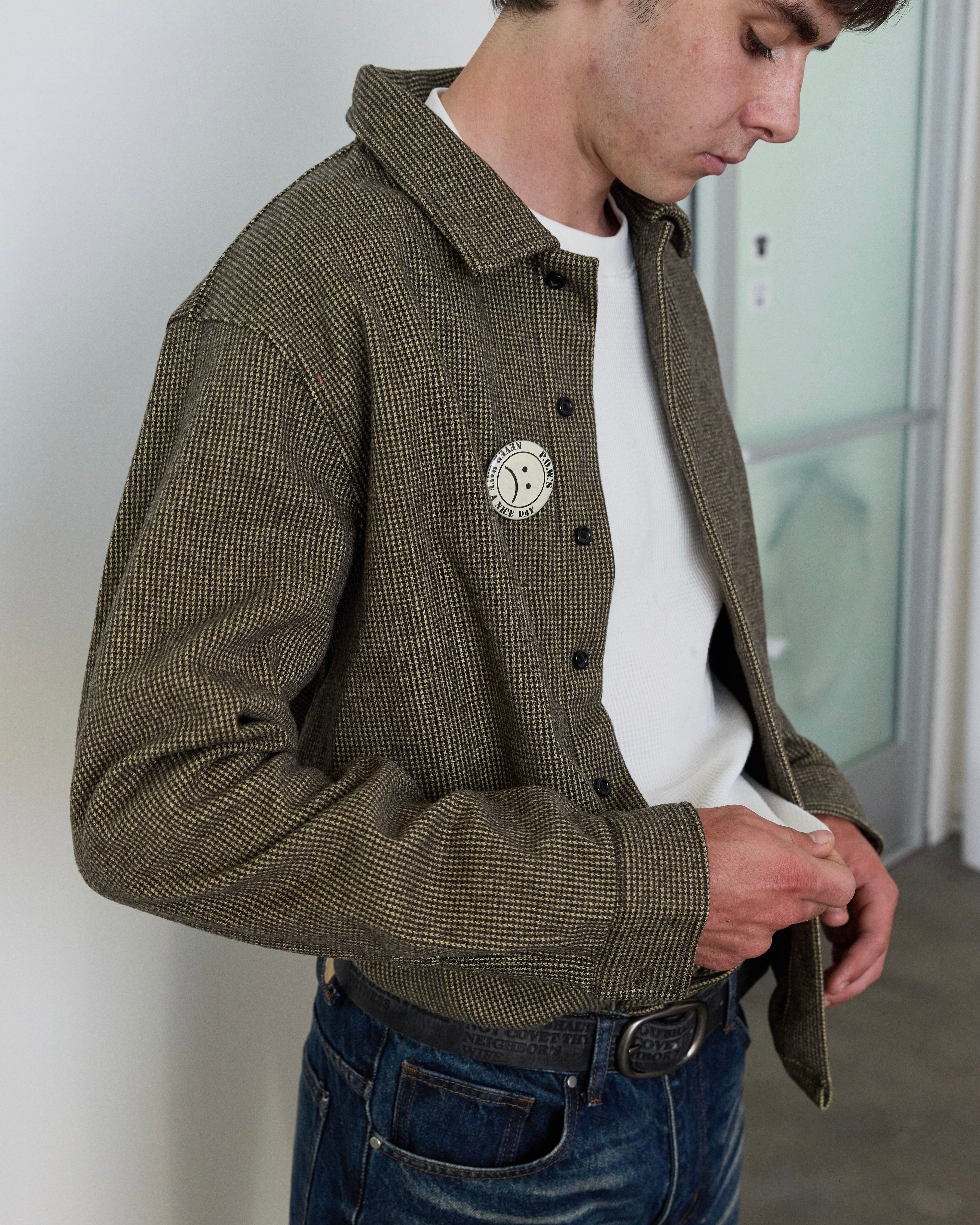 CHAPS, button-up (green)