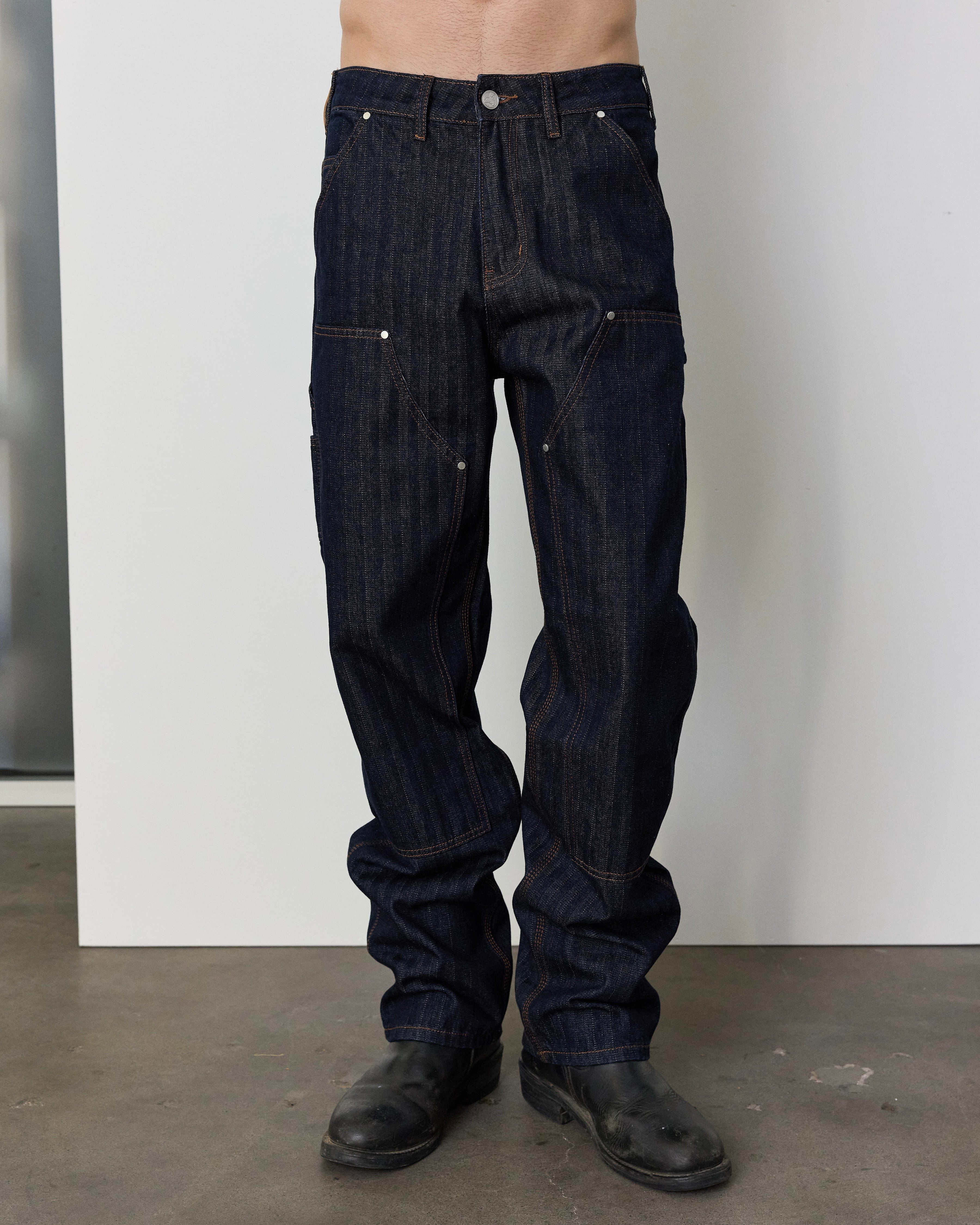 HENCH, double knees (indigo)