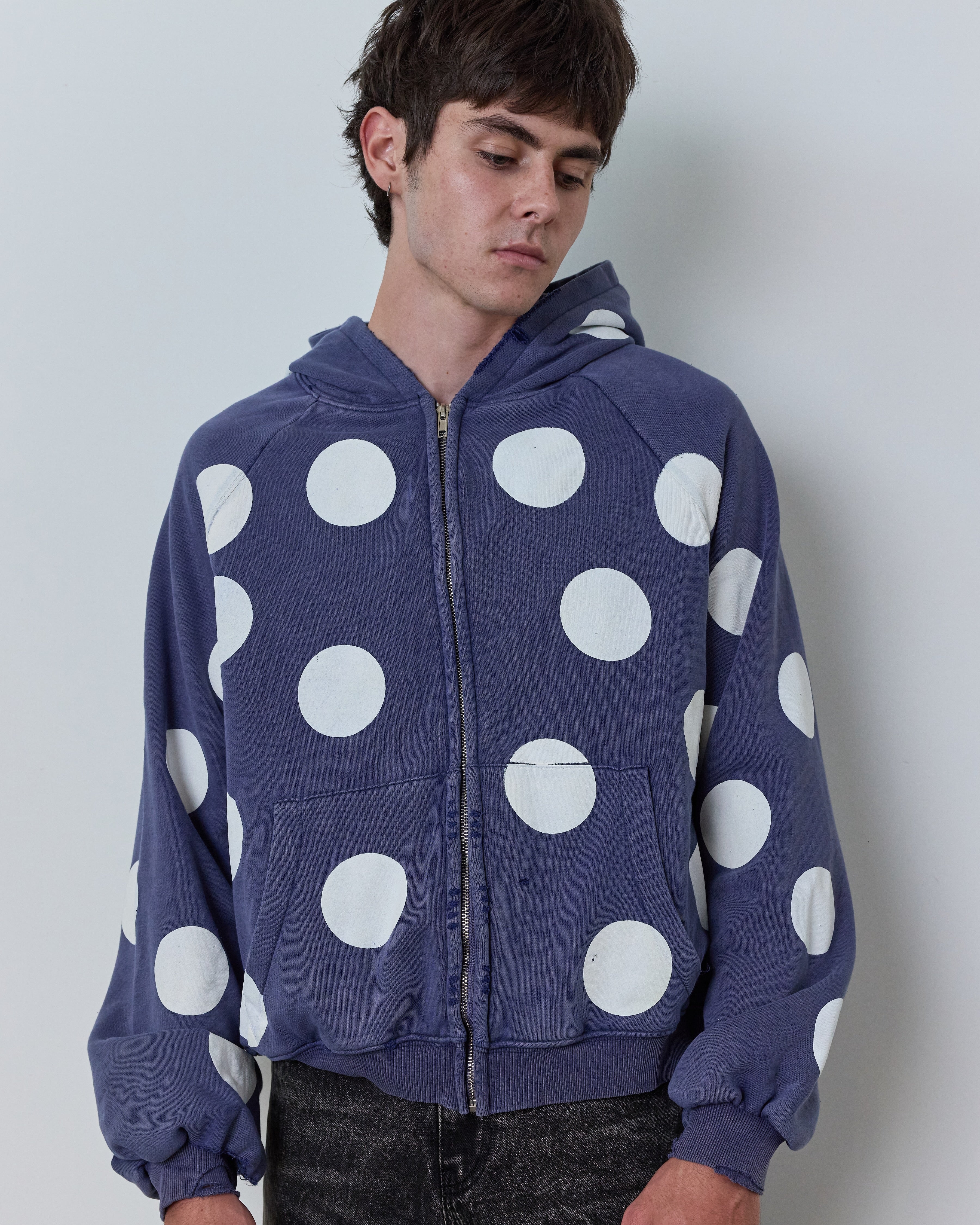 POLKA, thermal lined hoodie (navy)