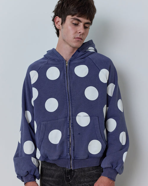 POLKA, thermal lined hoodie (navy)