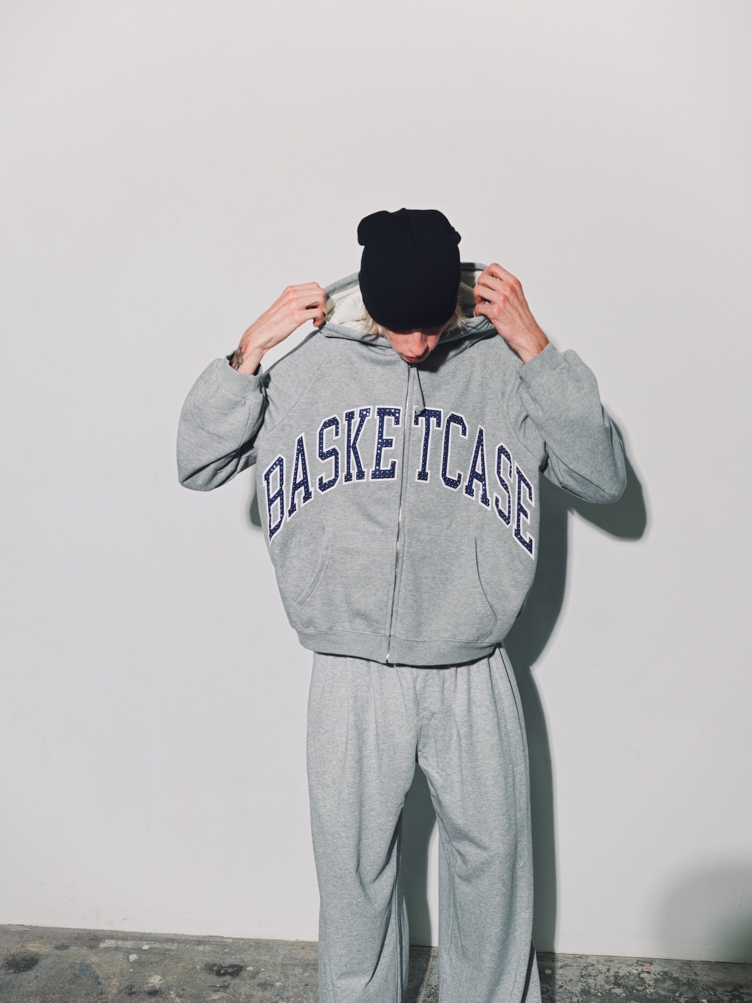 ATHLETICS, studded zip