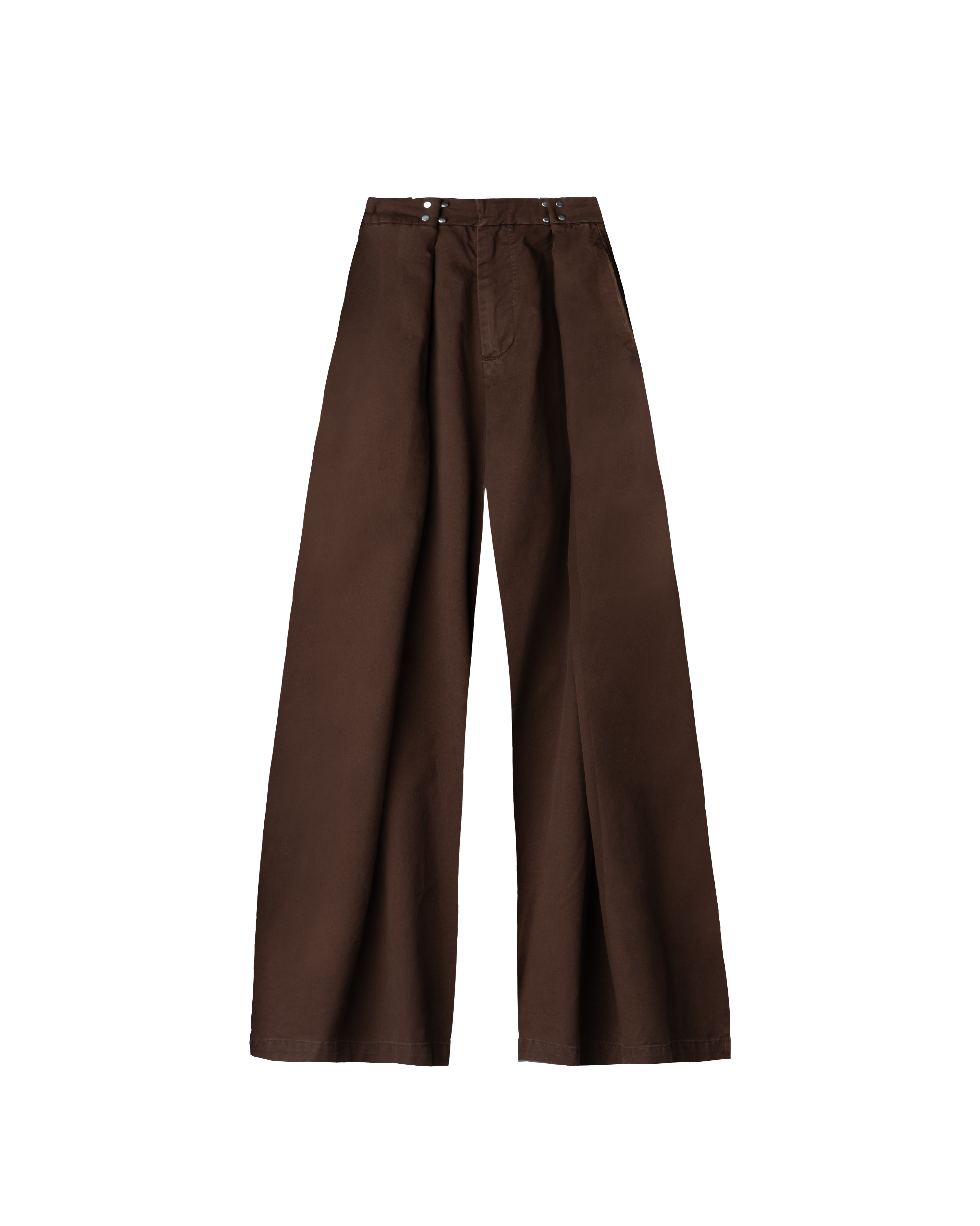 CALDWELL, thrashed canvas pants (brown)