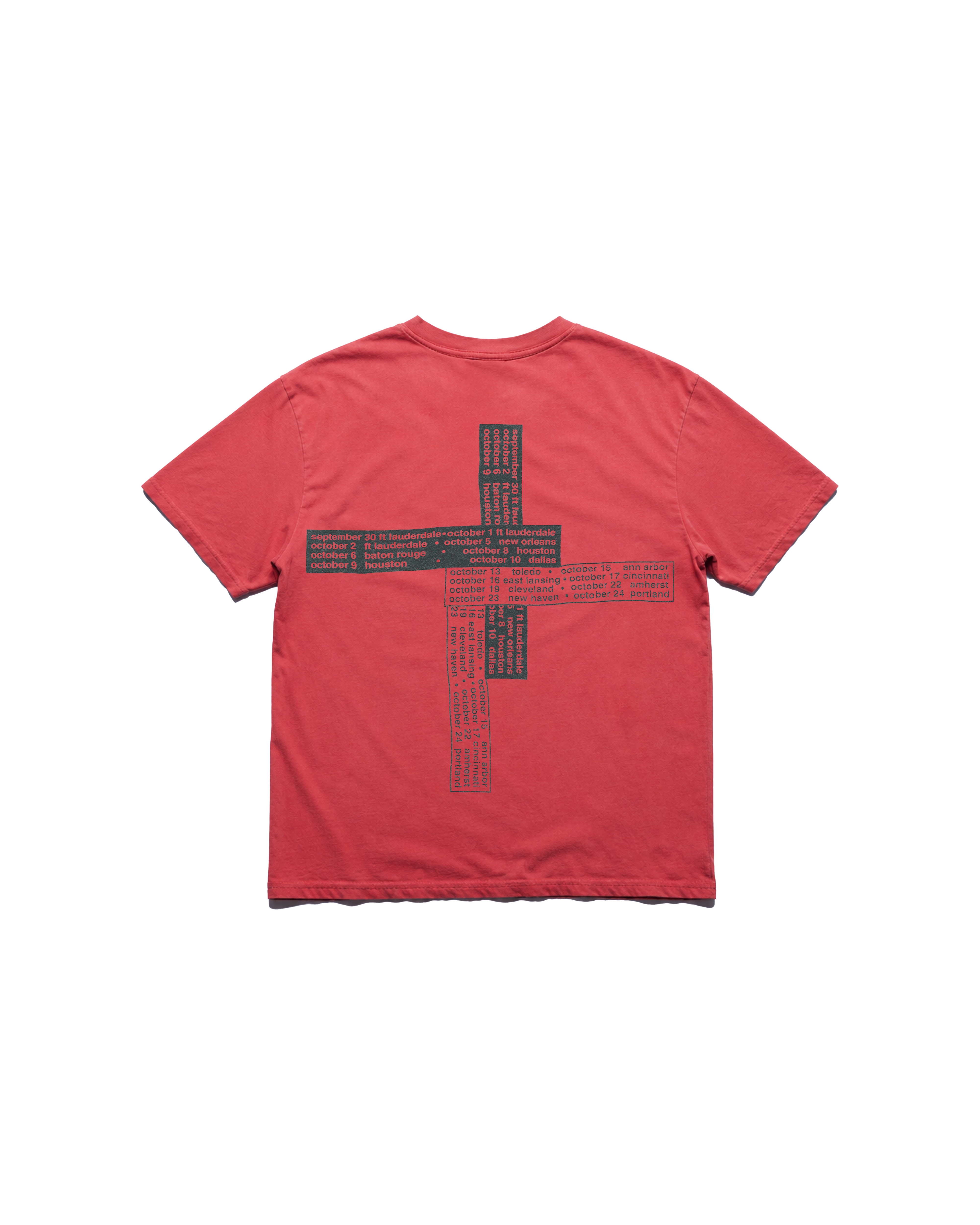 CAPACITY, lightweight t-shirt (red)