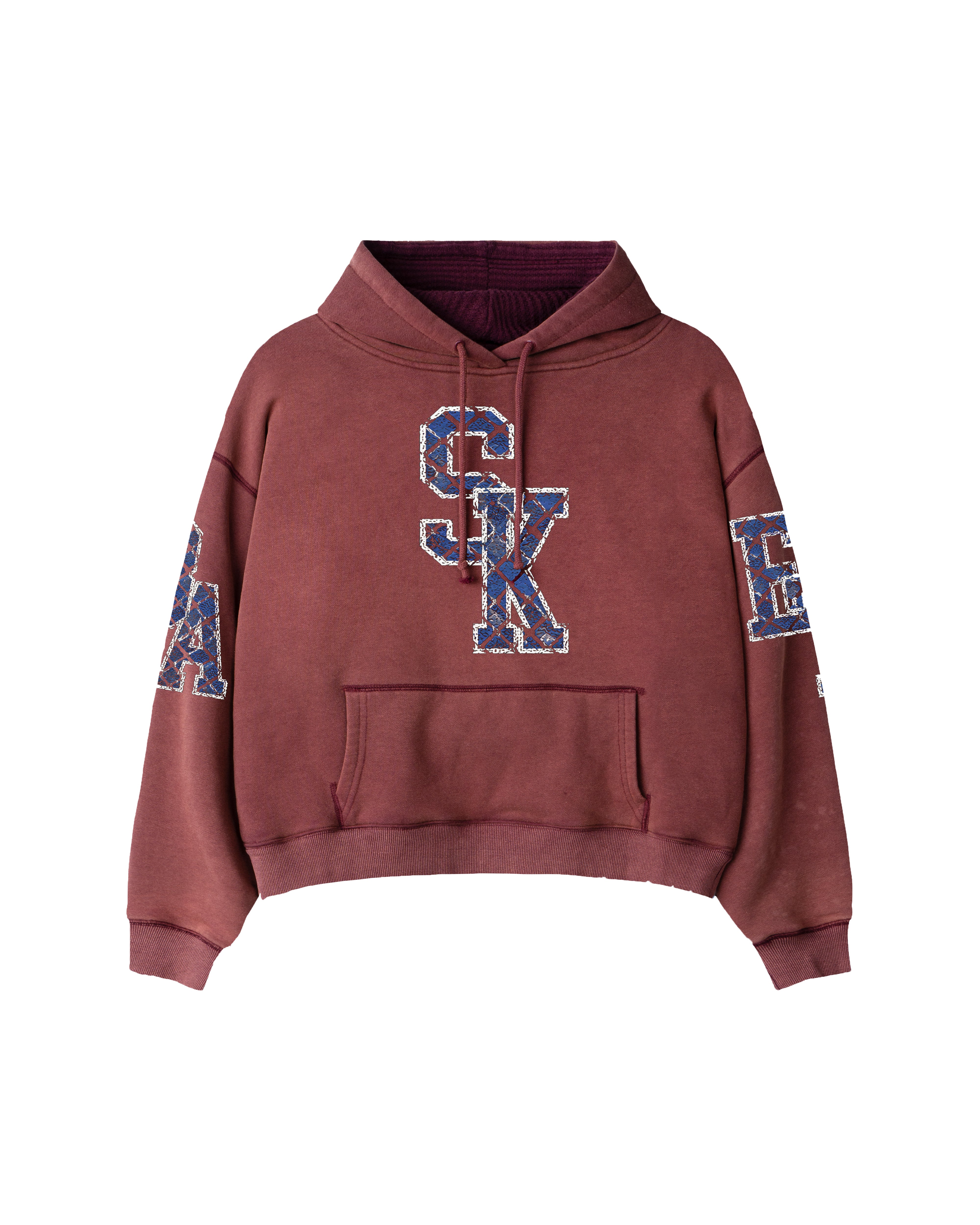 CHAINLINK, thermal lined pullover (red)