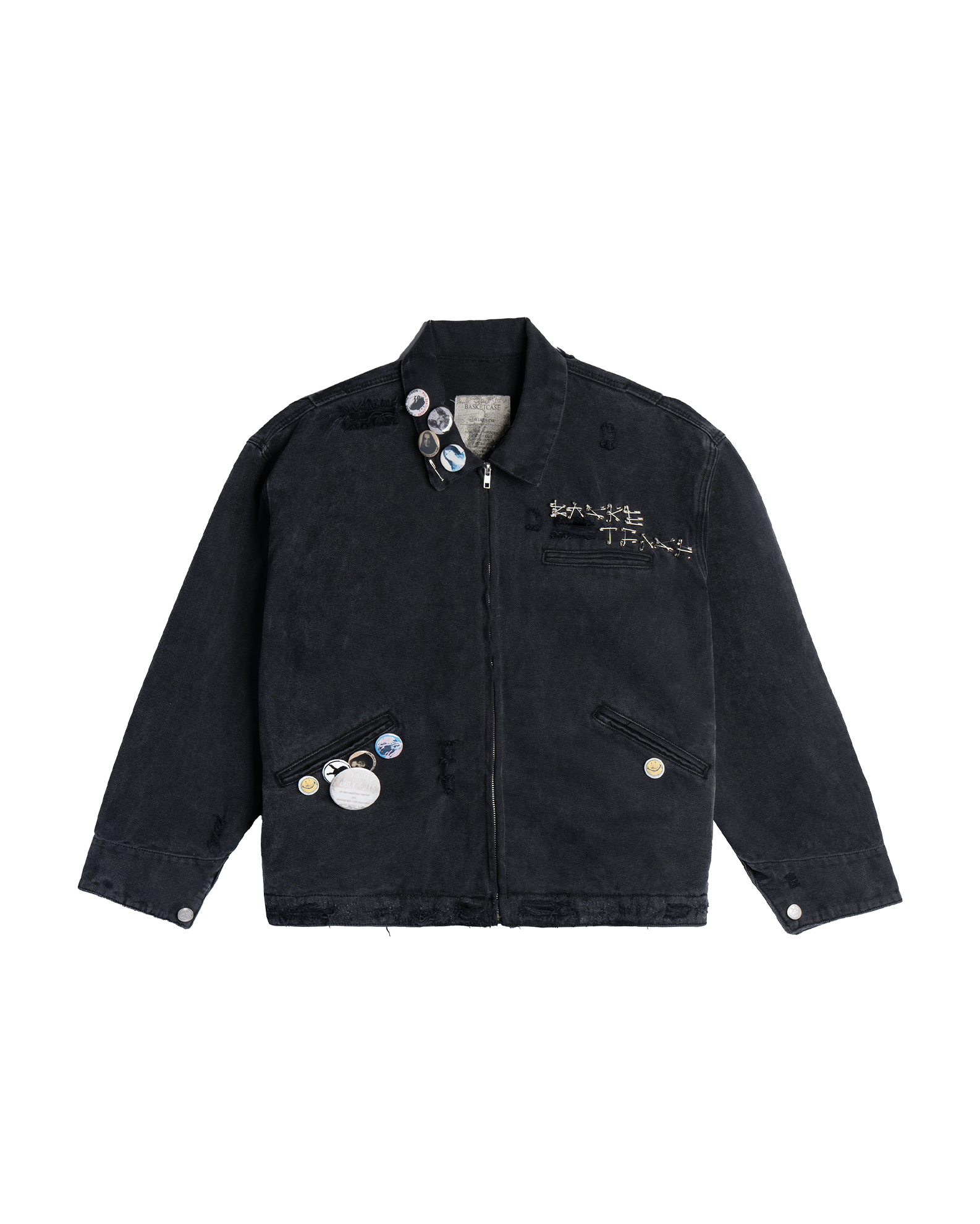 CHARMS, distressed work jacket