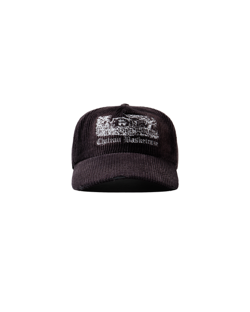 CHATEAU, sunfaded corduroy cap
