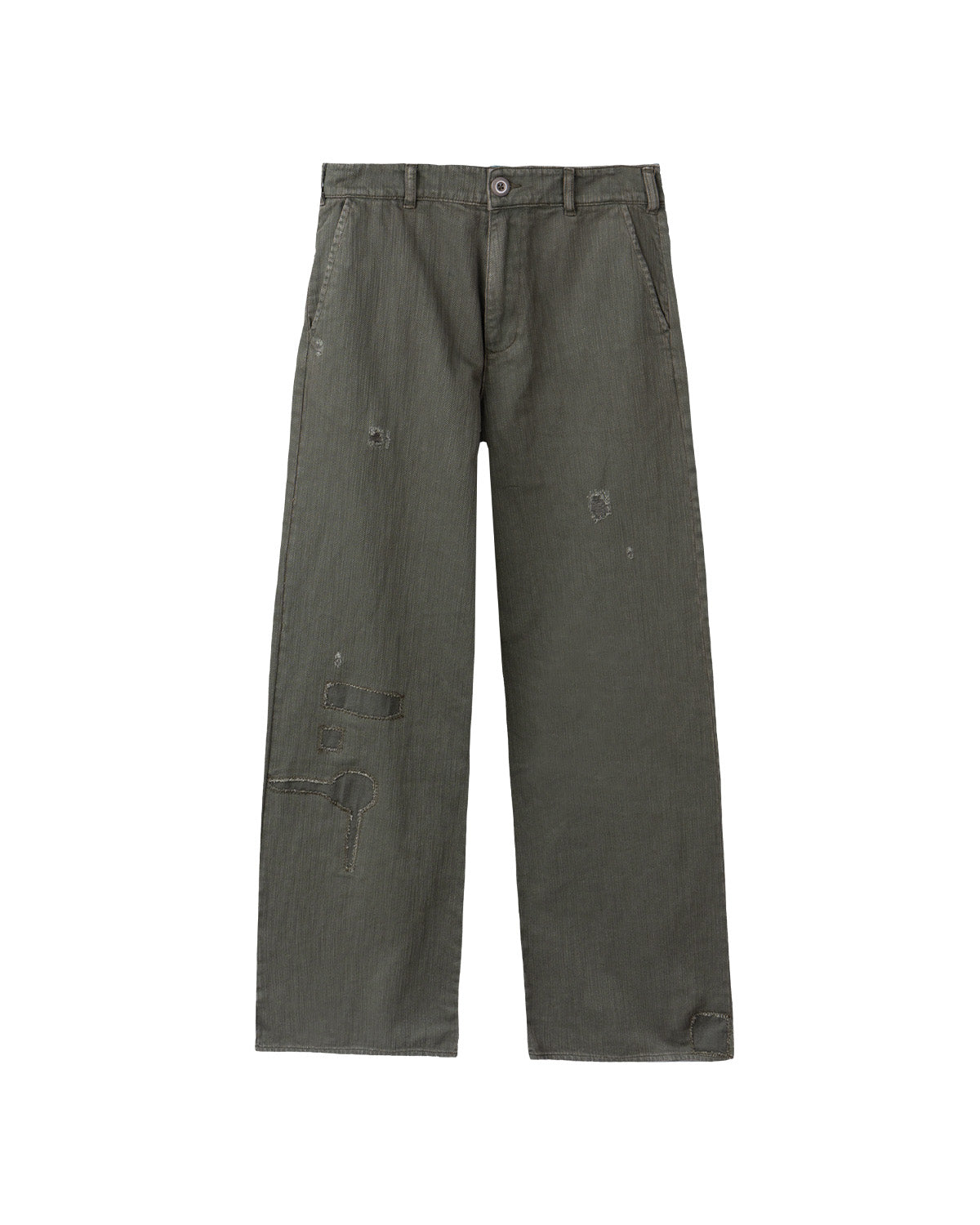 DAGGER, repaired pants (olive)