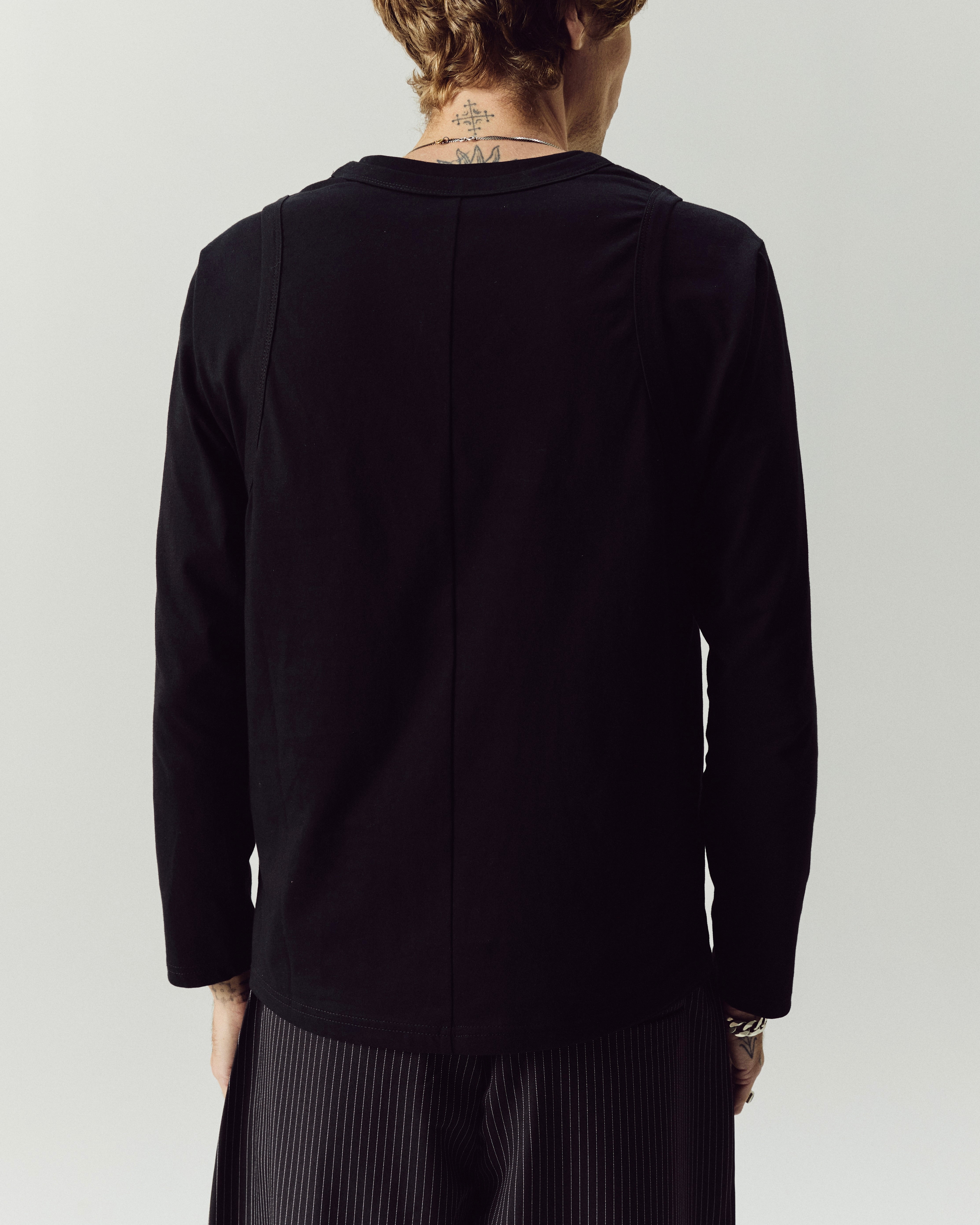 LAYERED, tank-tee (black)
