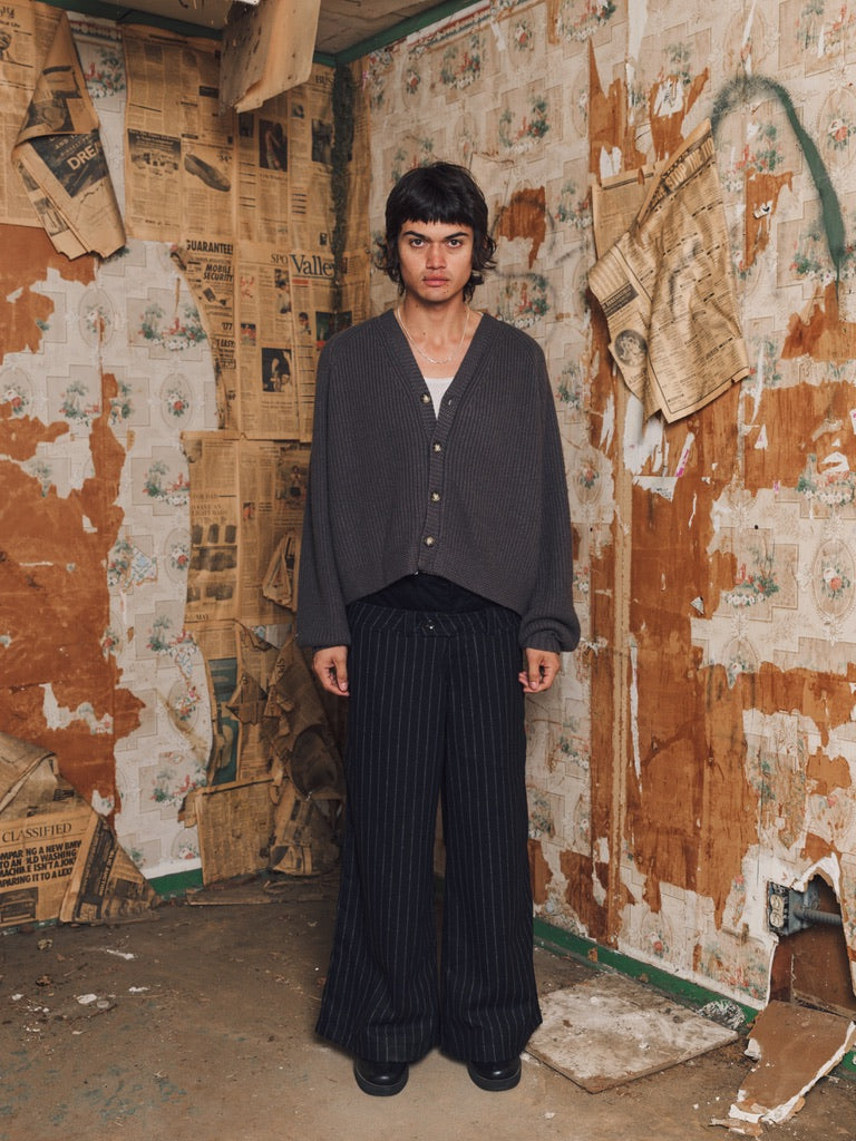 DOUBLE WAISTED, trousers