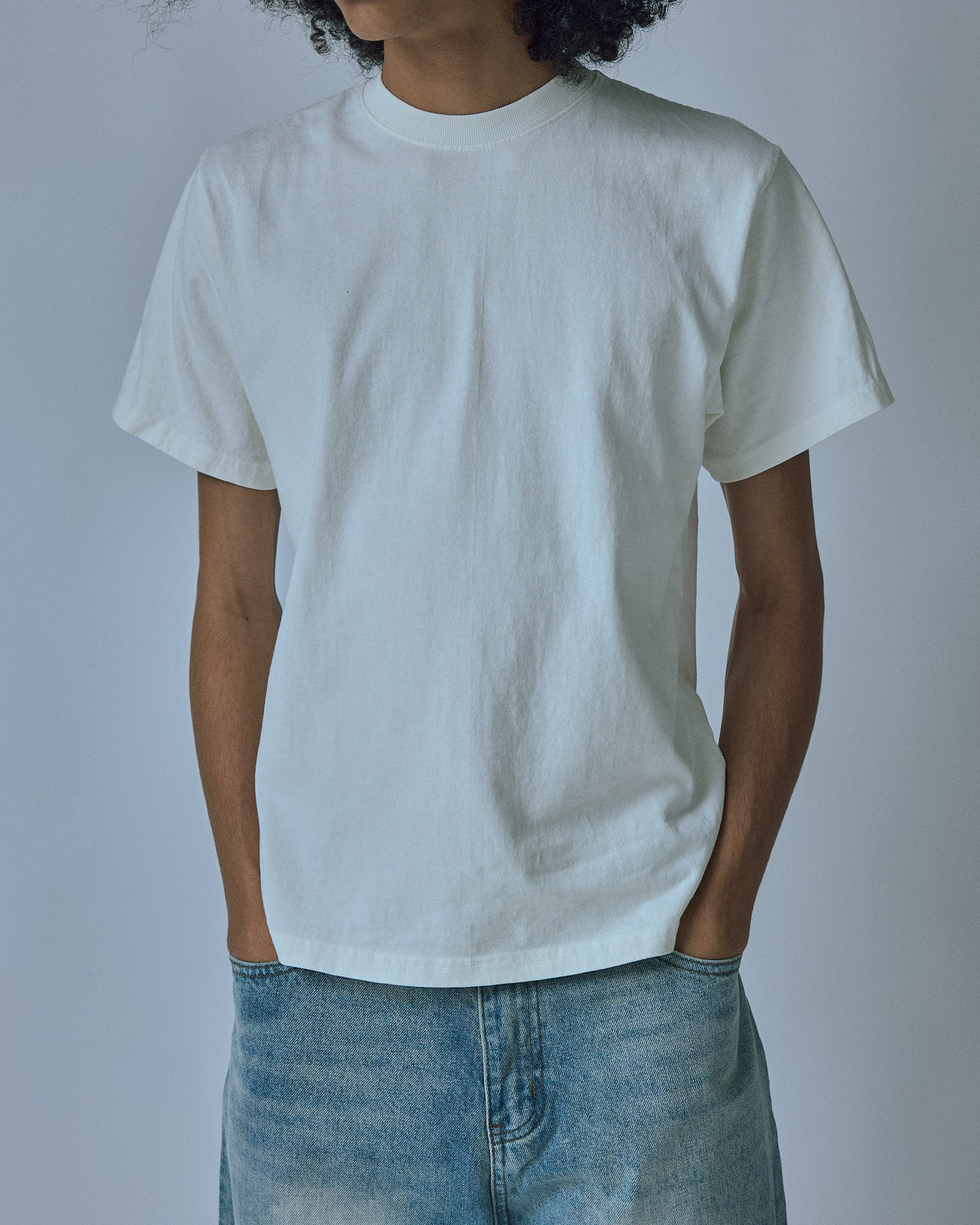 HENCH, t-shirt two-pack (bone/vintage black)