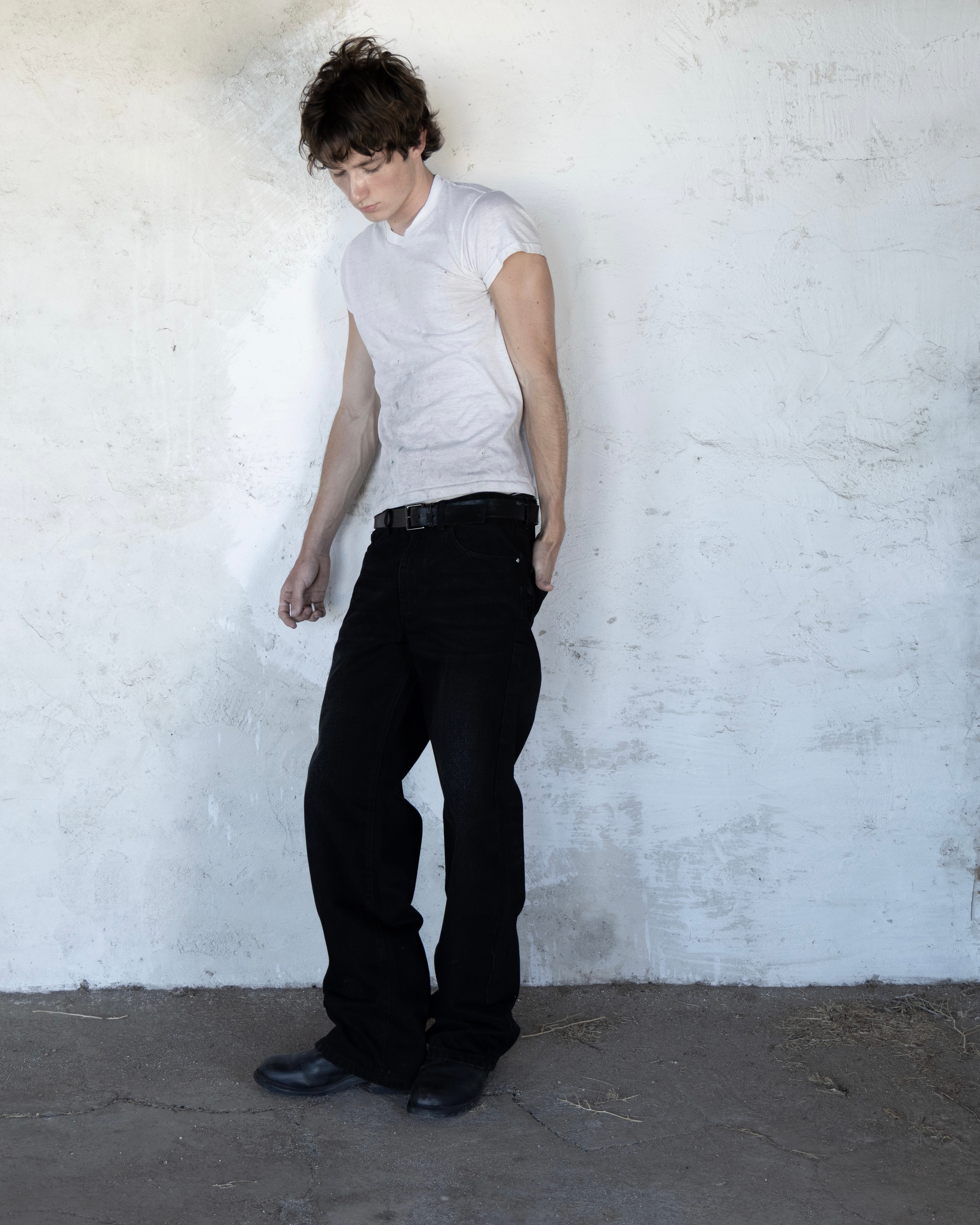 PISTOL, low rise denim (black)
