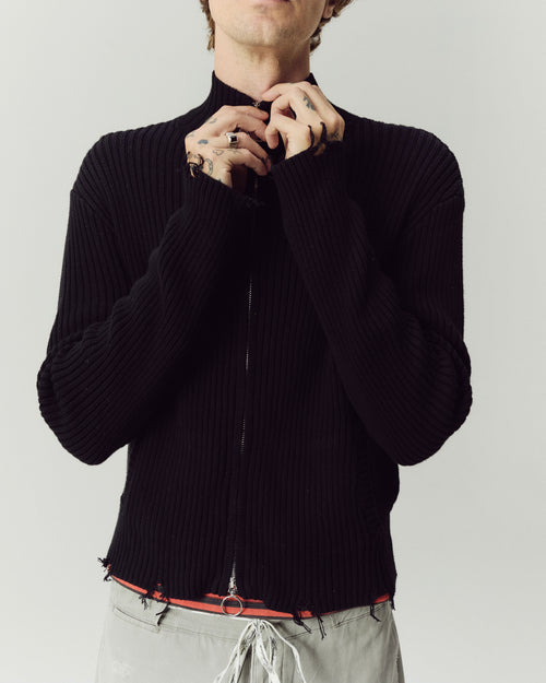 HENCH, knit zip