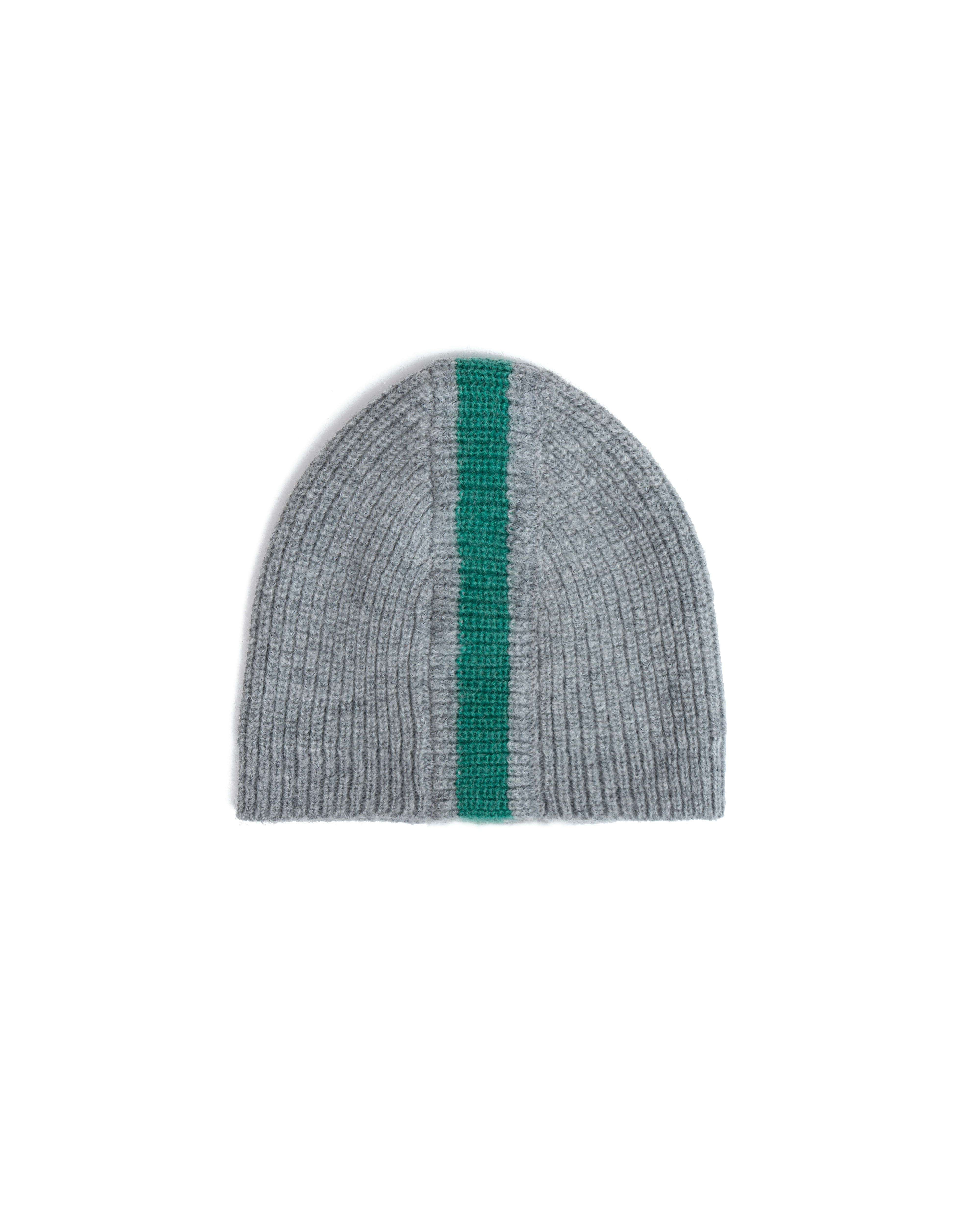 FAUX, knit skully (grey/green)