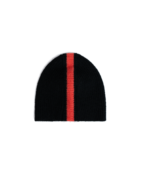 FAUX, knit skully (blk/red)