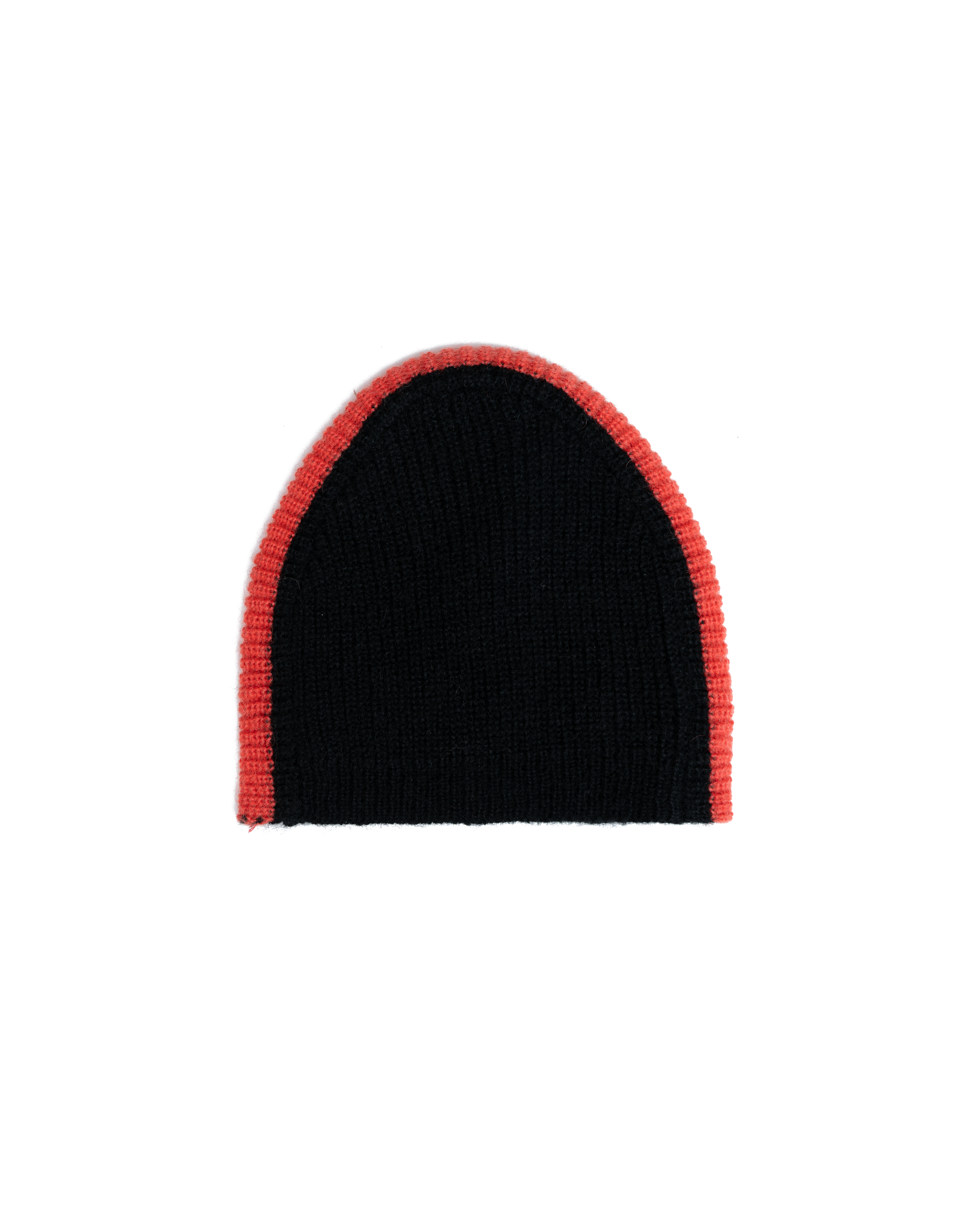 FAUX, knit skully (blk/red)