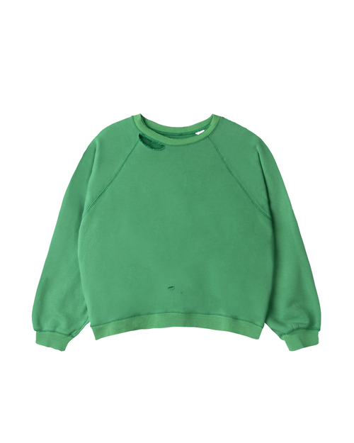 HENCH, raglan crewneck (kelly green)