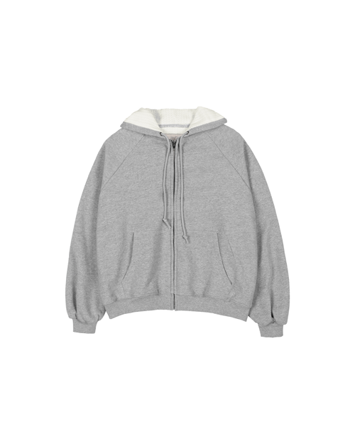 HENCH, thermal lined hoodie (grey)